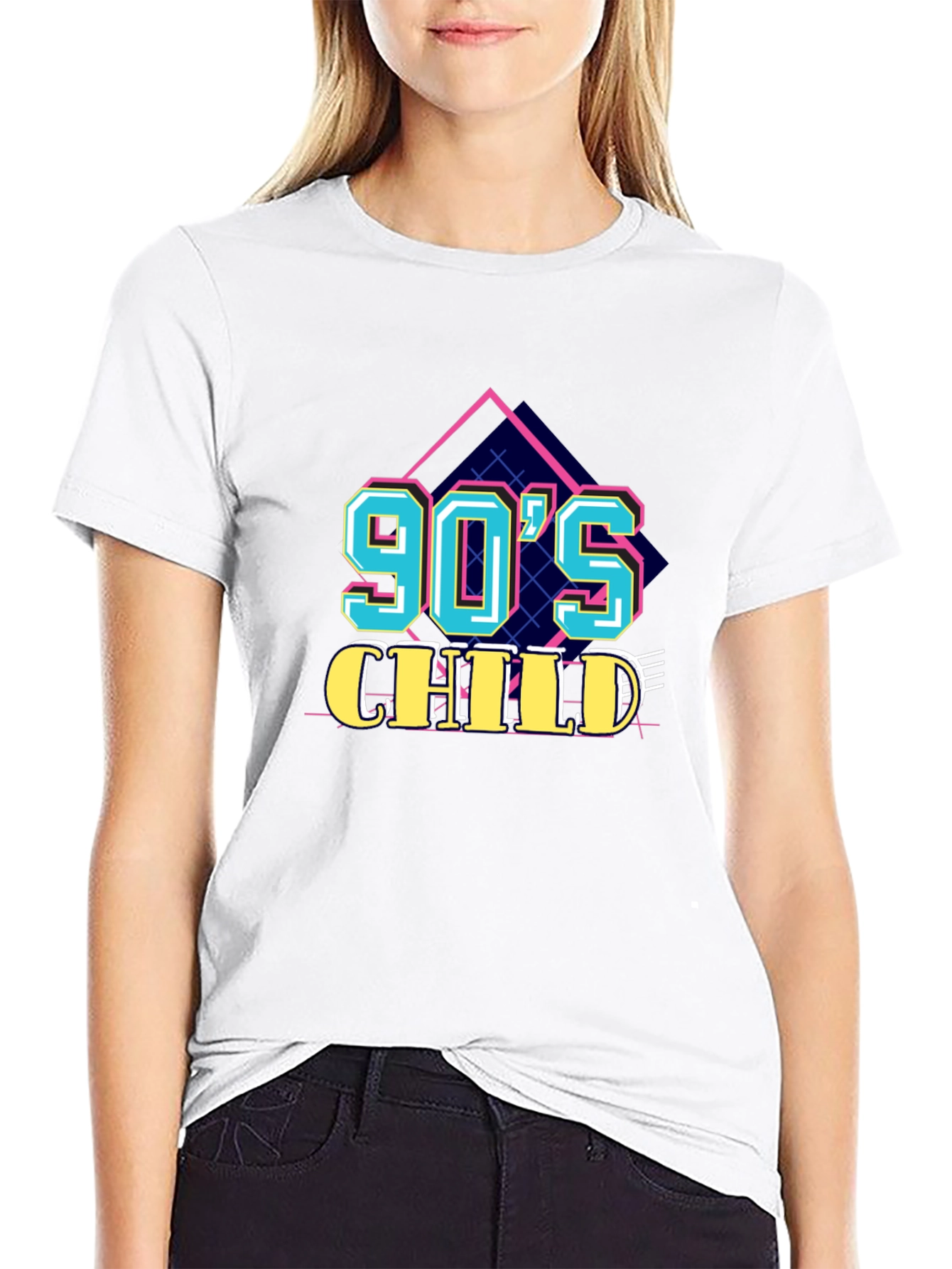 90s Child Graphic Tee - Retro Style