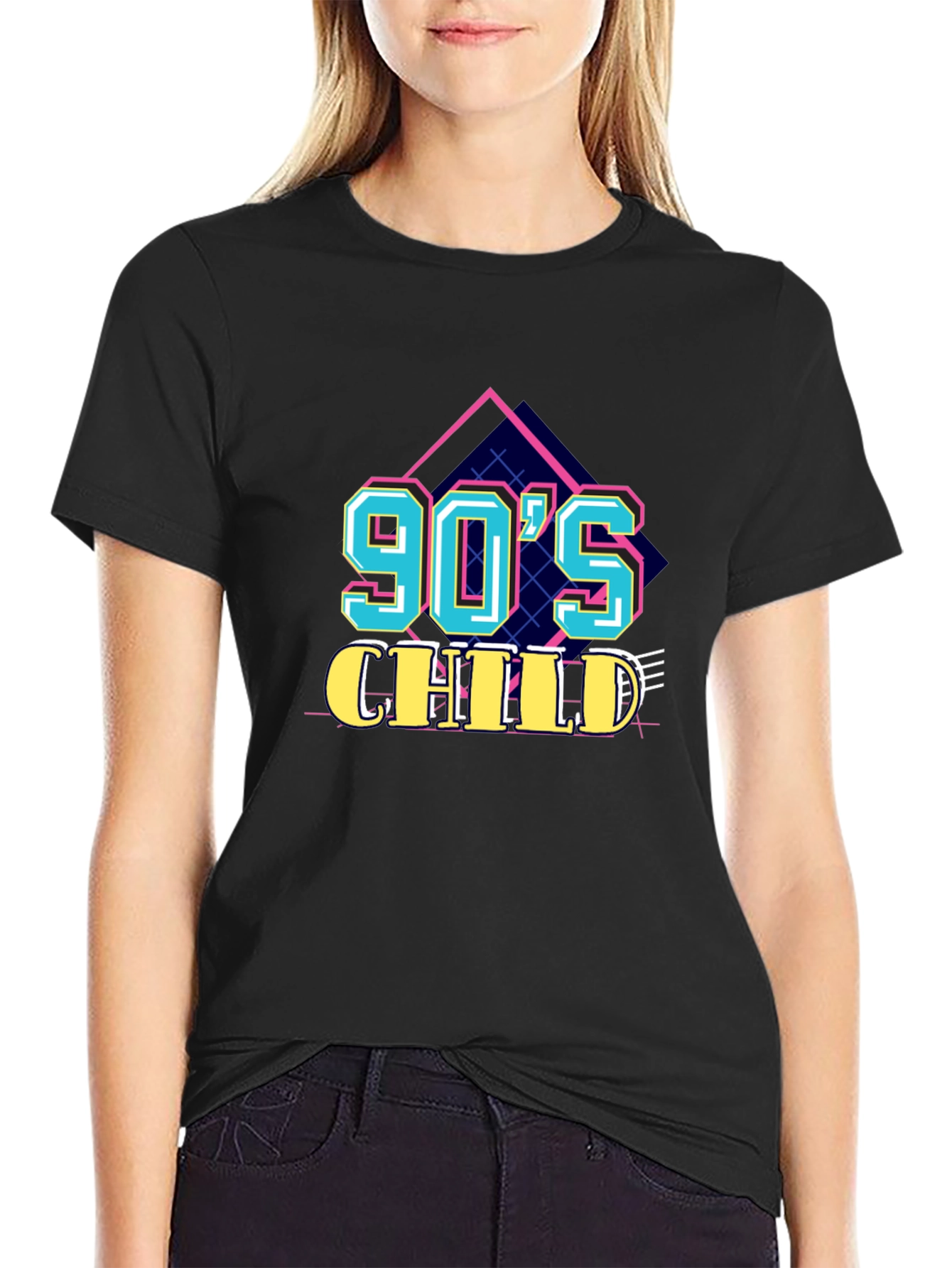 90s Child Graphic Tee - Retro Style