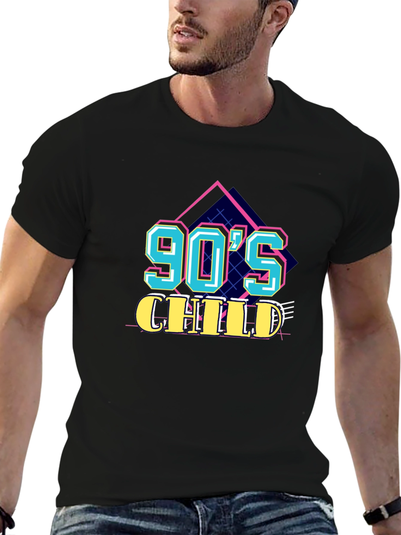 90s Child Graphic Tee - Retro Style