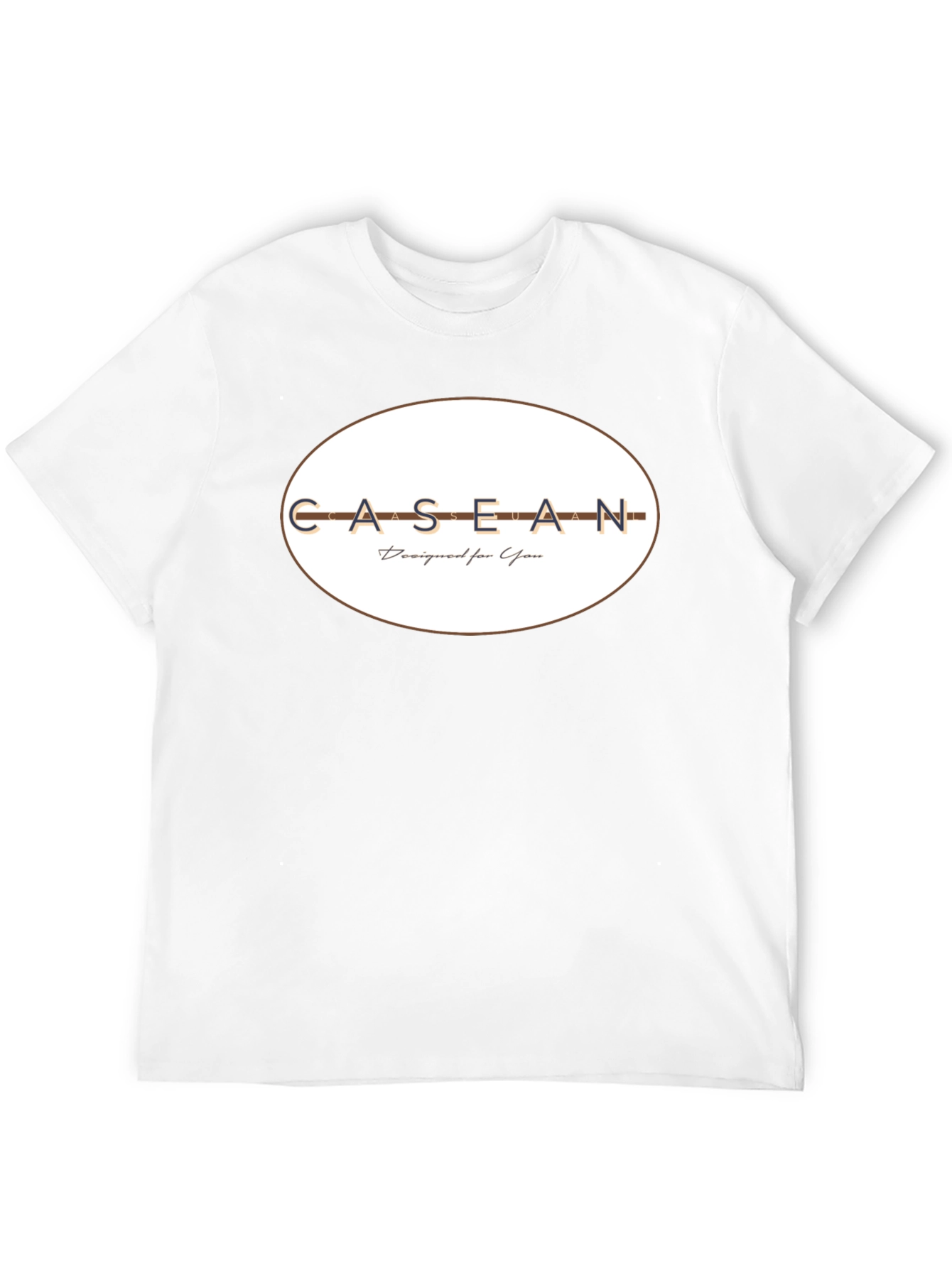 CASEAN Designed for You Mens Black T-Shirt