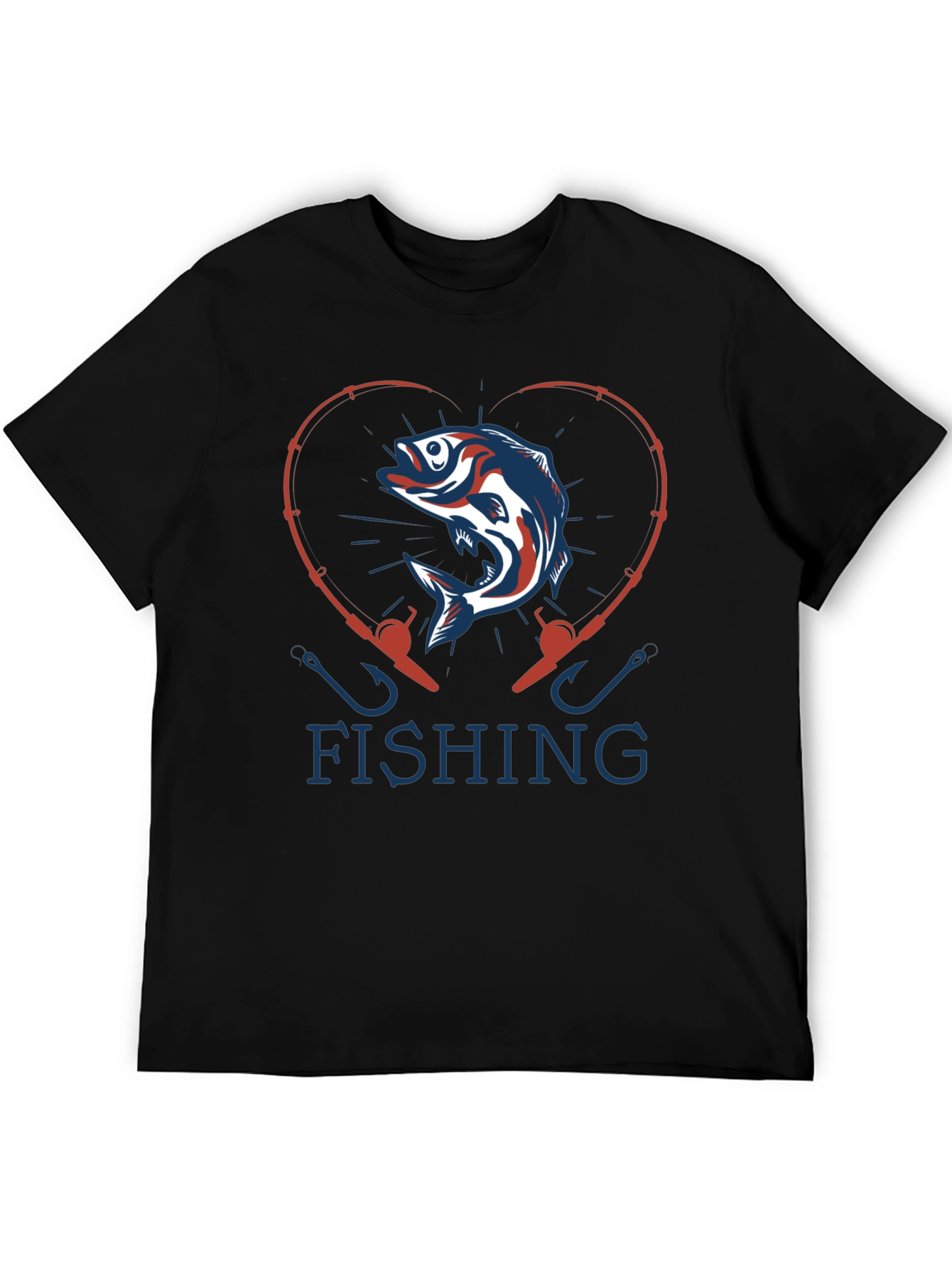 Fishing Heart T-Shirt - Anglers Love