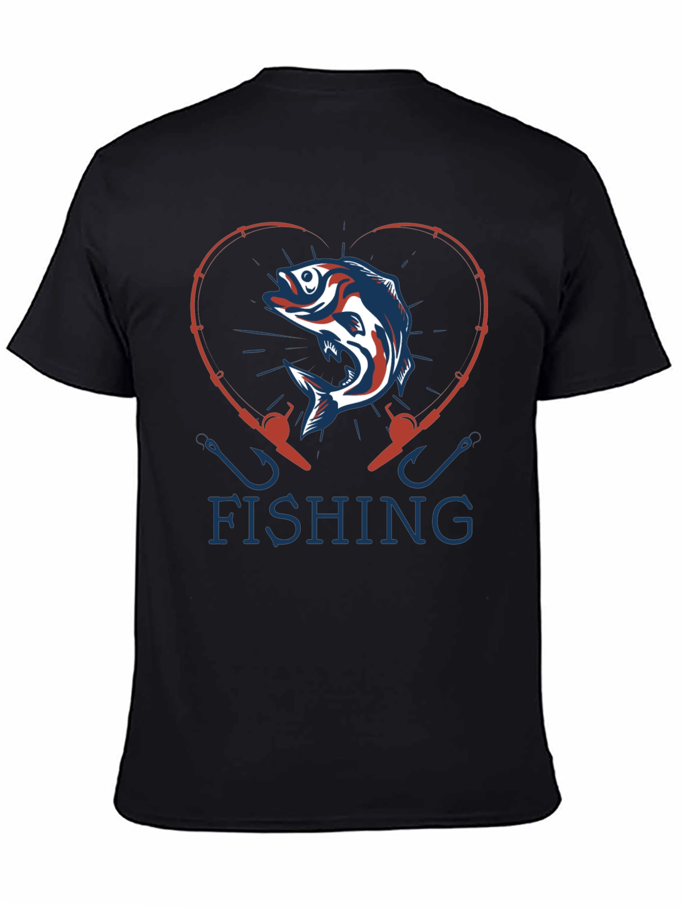 Fishing Heart T-Shirt - Anglers Love