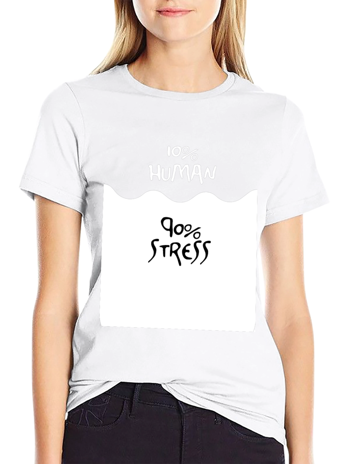 10% Human 90% Stress Graphic Tee
