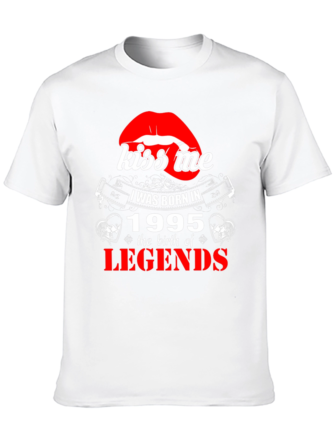 Kiss Me I Was Born In 1995 T-Shirt