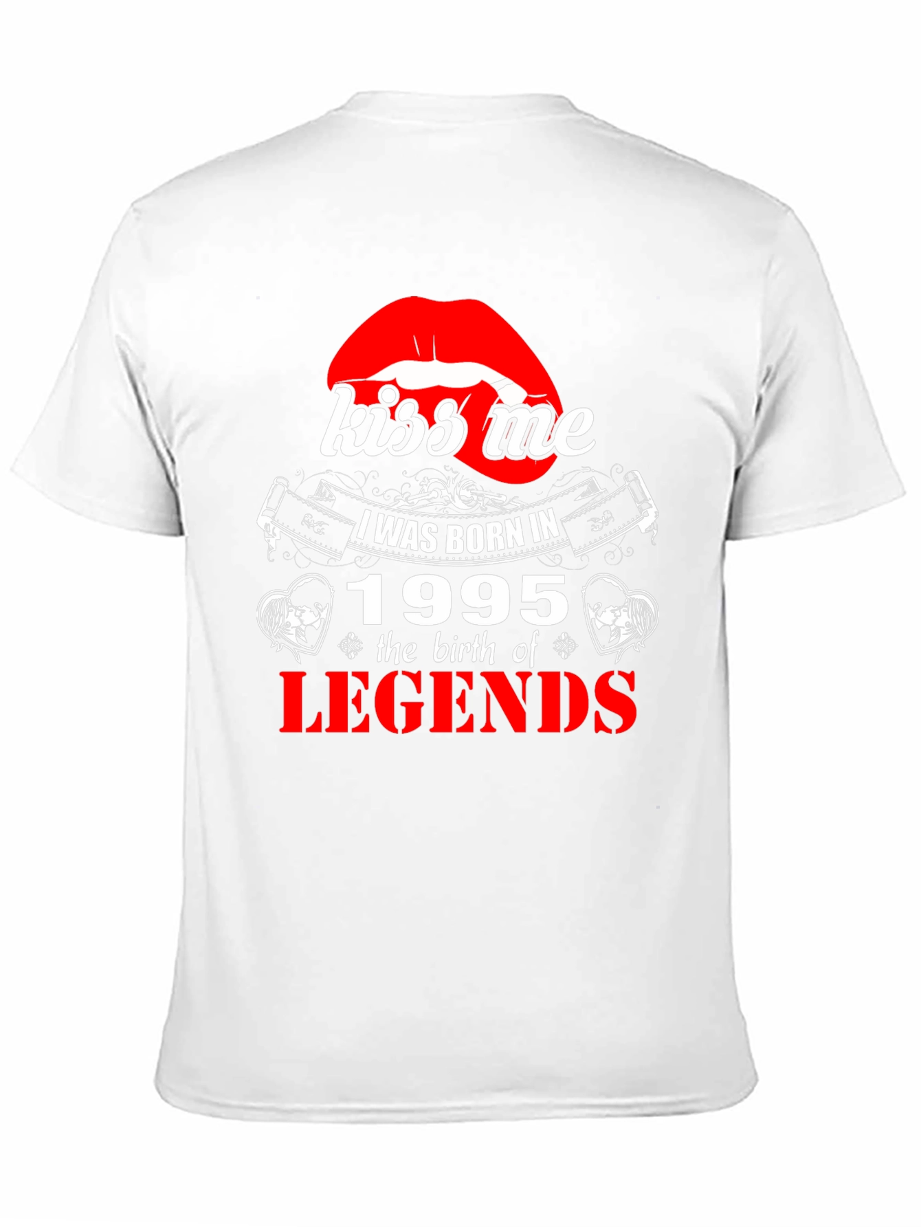 Kiss Me I Was Born In 1995 T-Shirt