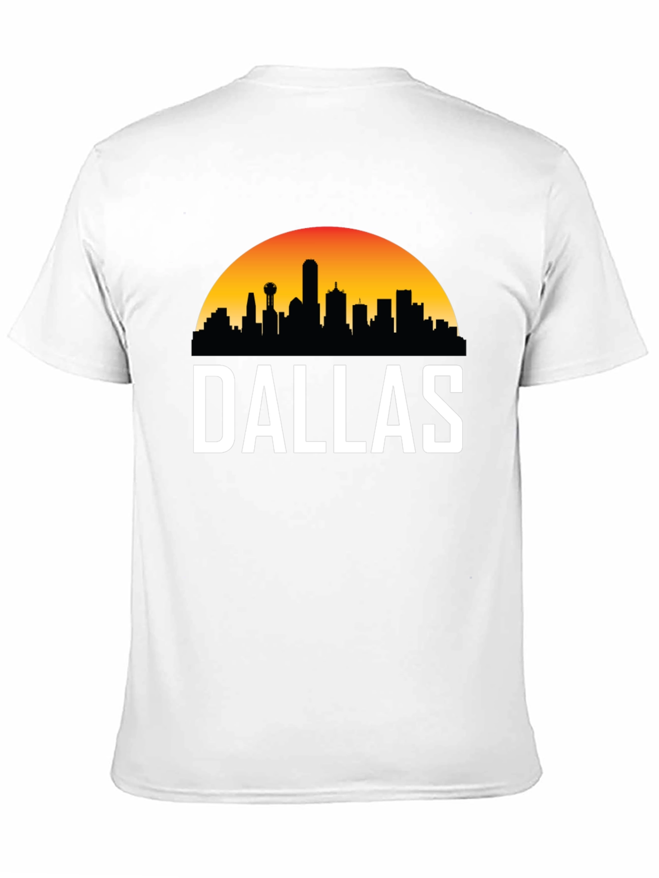 Dallas Skyline Graphic Tee - Cityscape T-Shirt