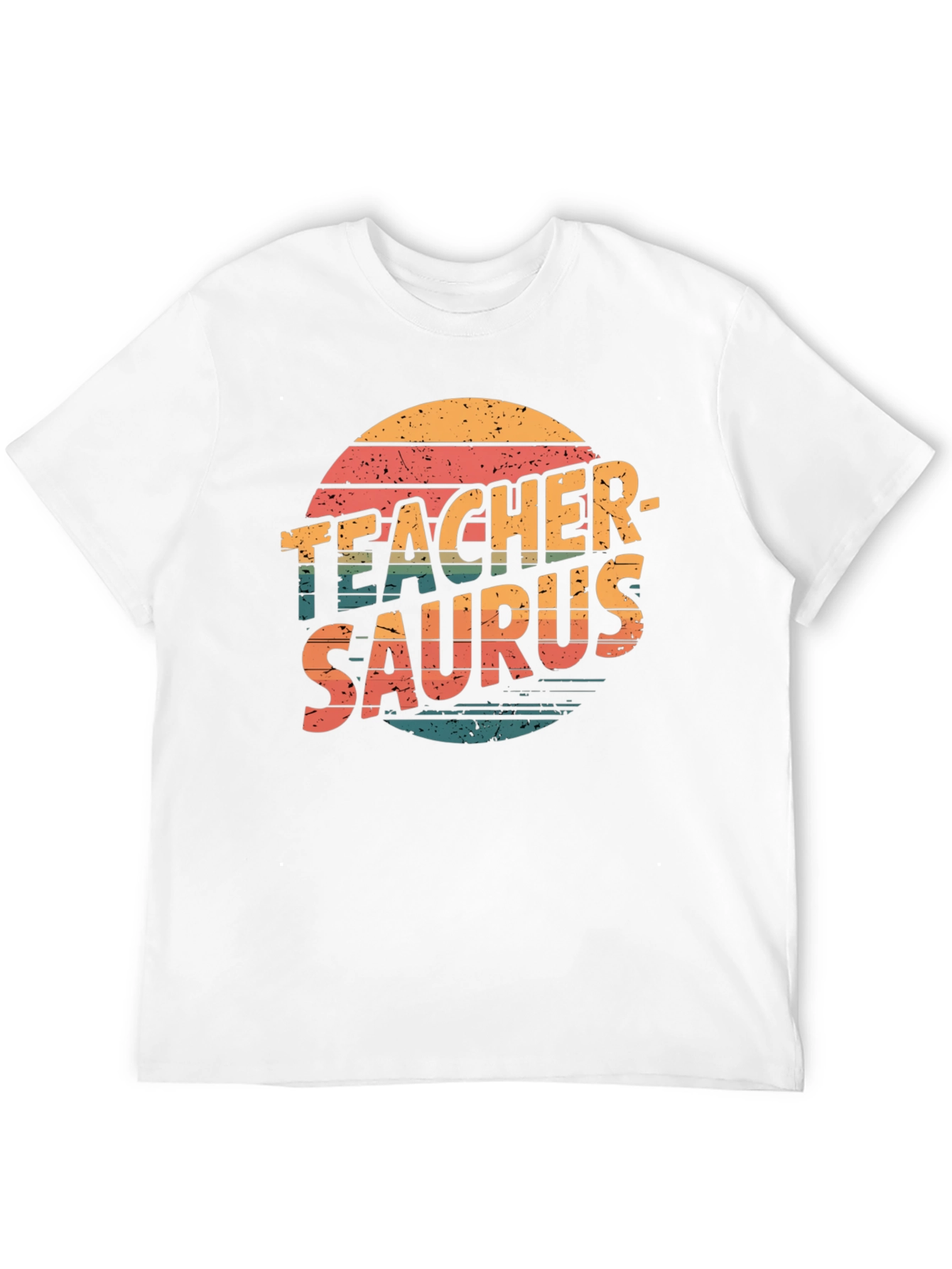 Teacher-Saurus Black T-Shirt