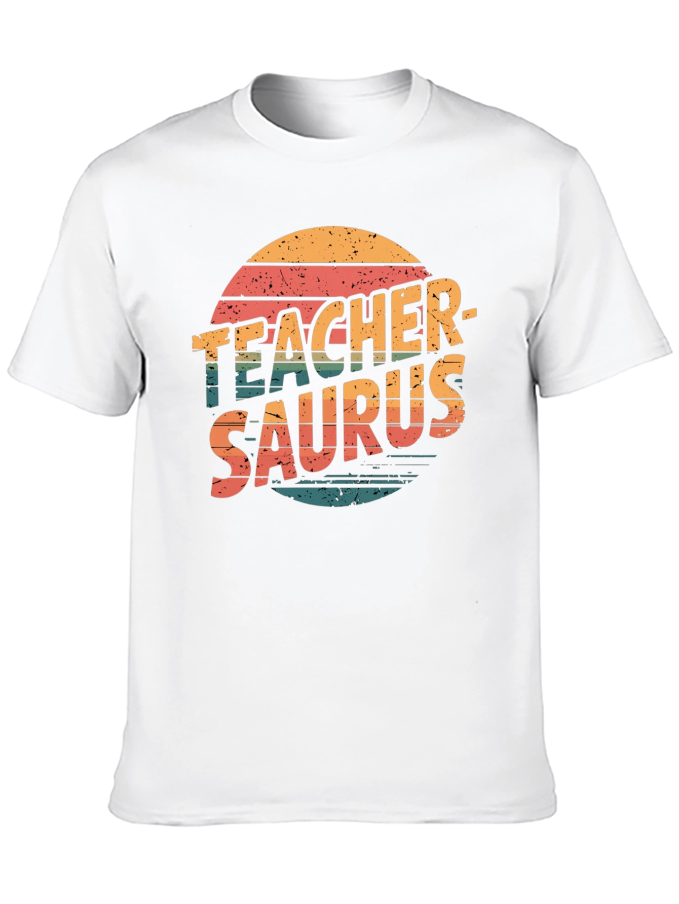Teacher-Saurus Black T-Shirt