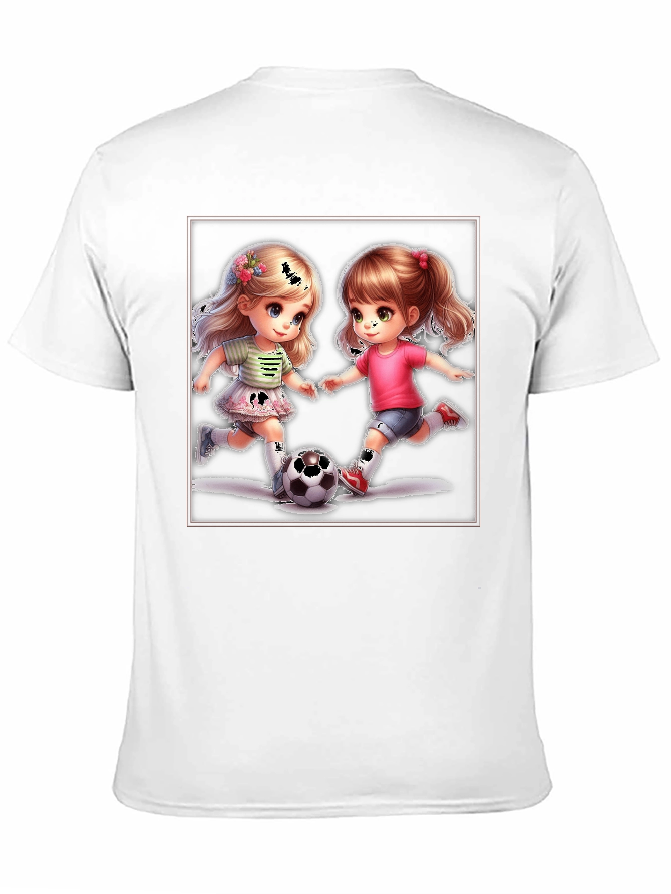 Soccer Girls Graphic T-Shirt