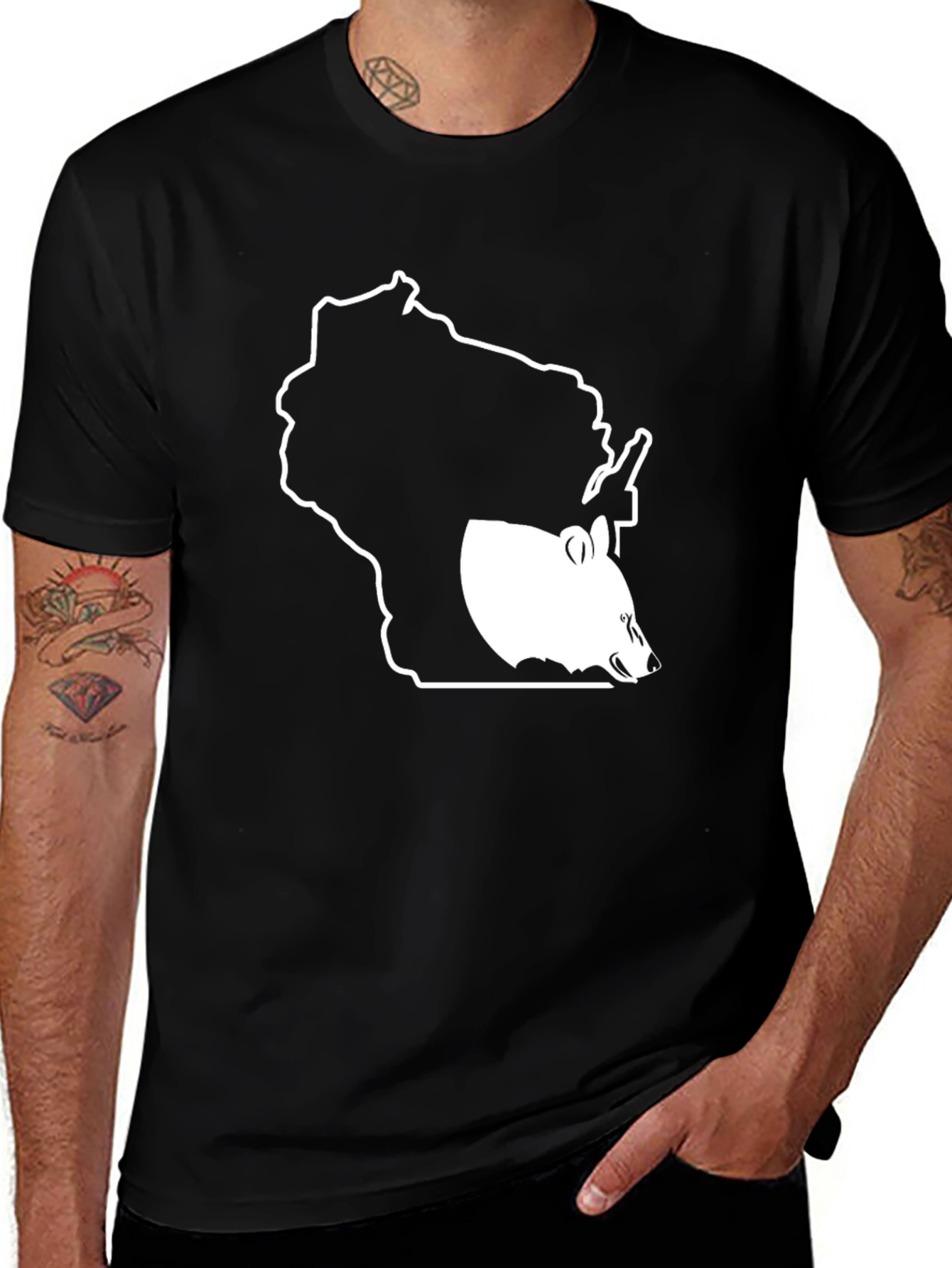 Wisconsin Badger State Pride T-Shirt