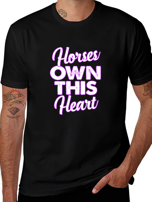Horses Own This Heart Graphic Tee
