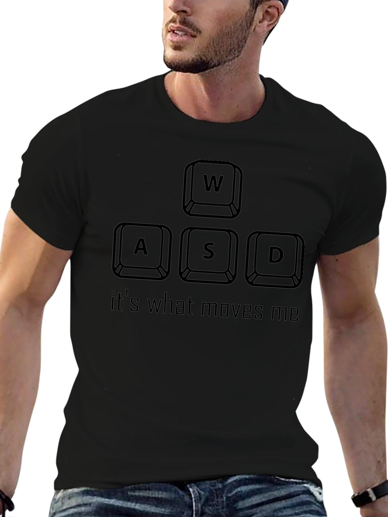 Gamer Keys Graphic Tee - Moves Me