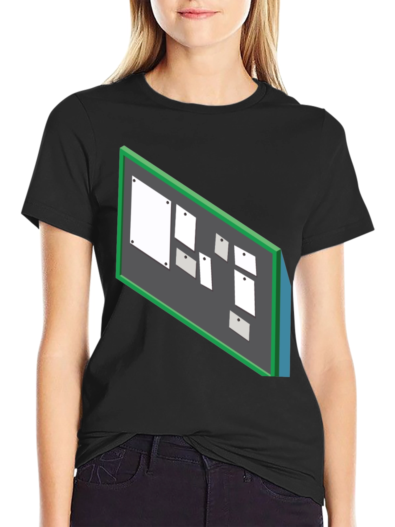 Bulletin Board T-Shirt - Funny Office Humor Tee