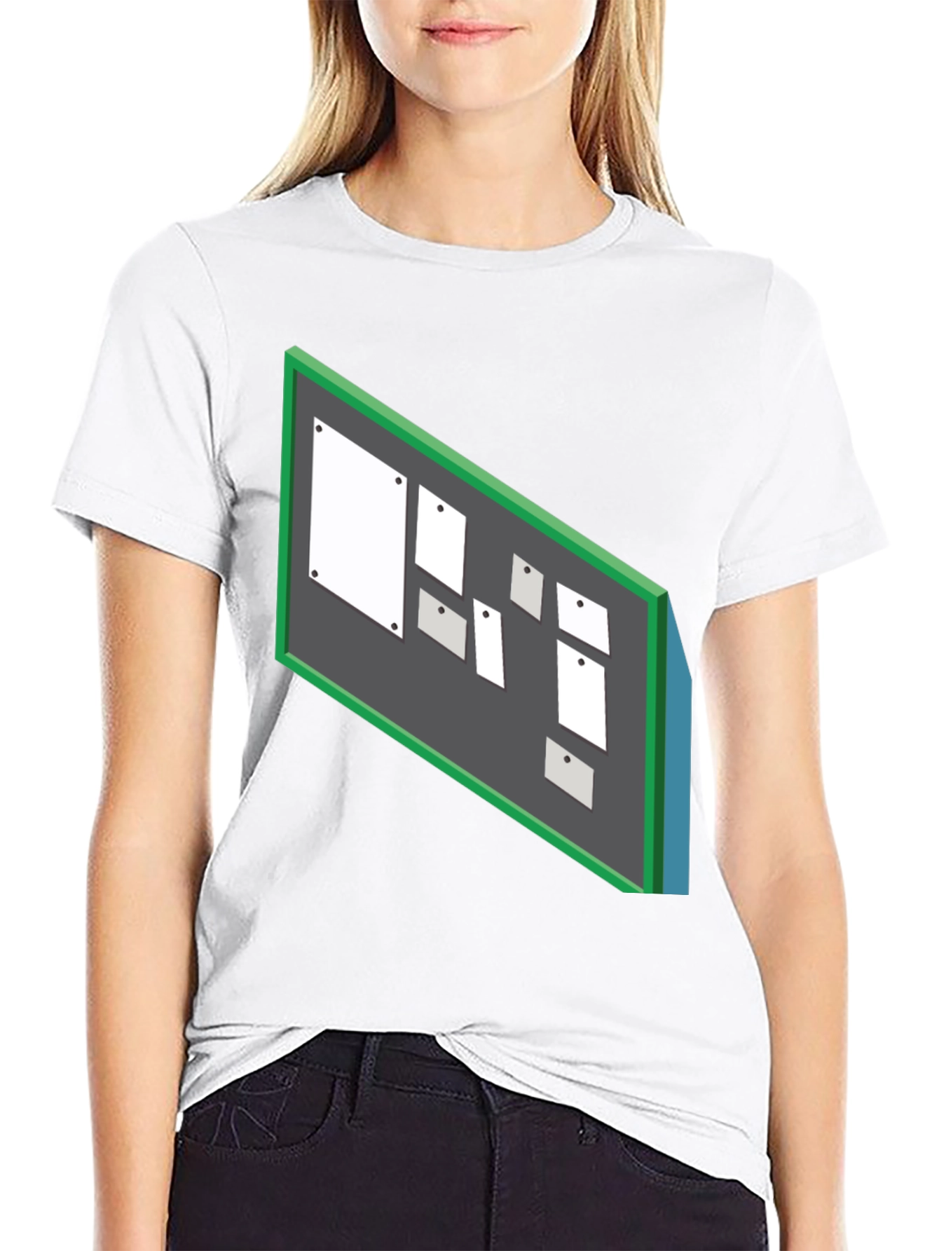 Bulletin Board T-Shirt - Funny Office Humor Tee
