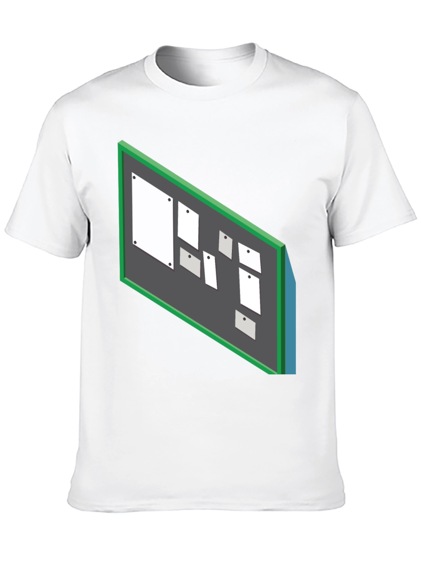 Bulletin Board T-Shirt - Funny Office Humor Tee