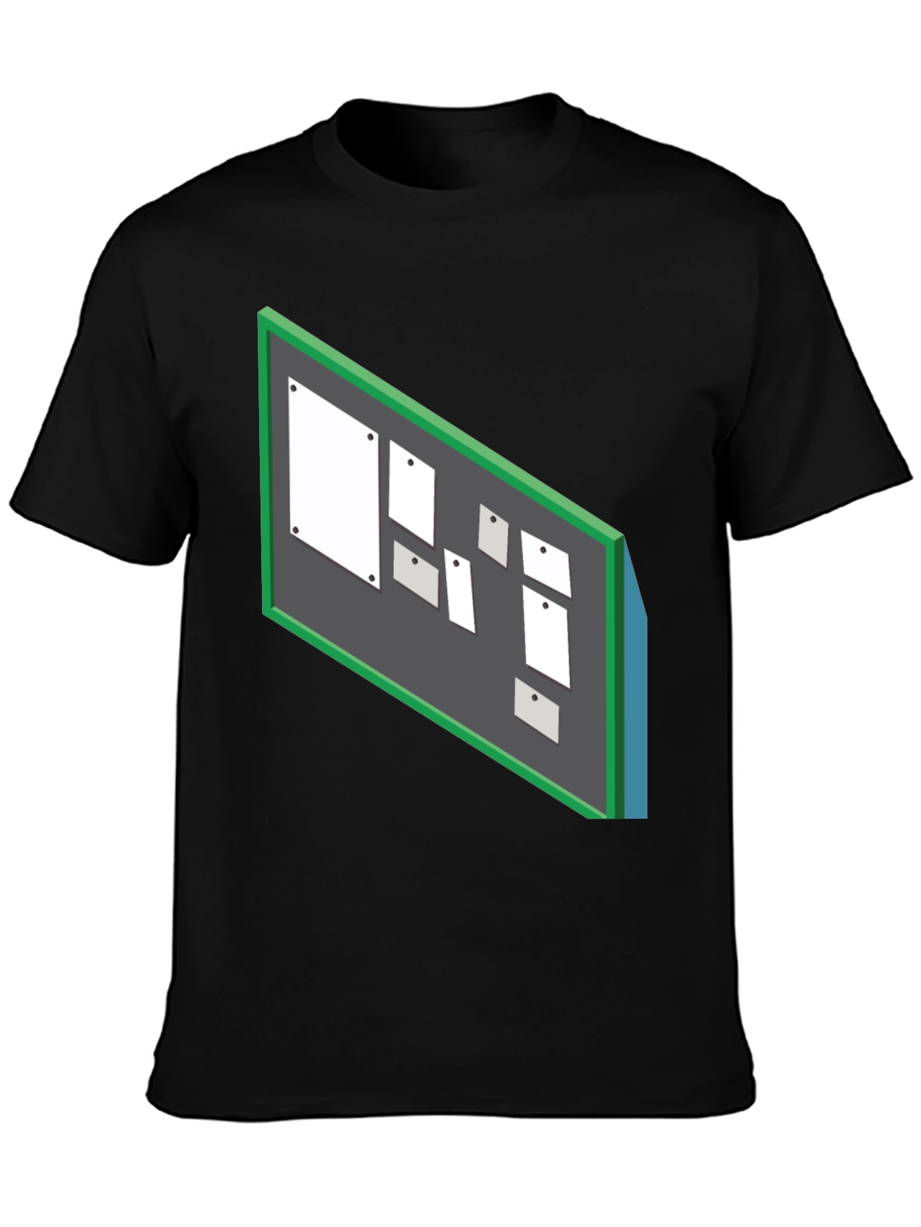 Bulletin Board T-Shirt - Funny Office Humor Tee