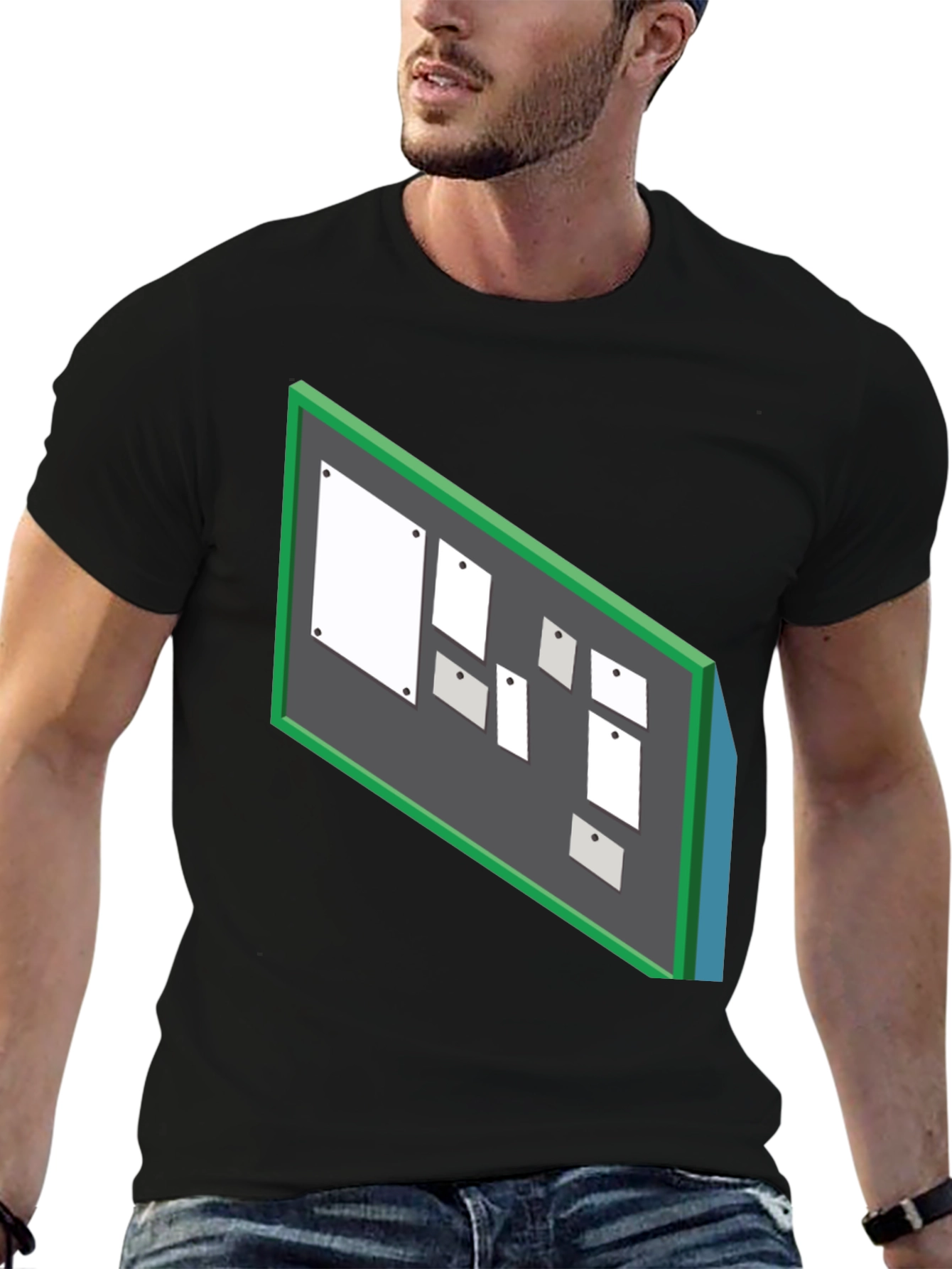 Bulletin Board T-Shirt - Funny Office Humor Tee