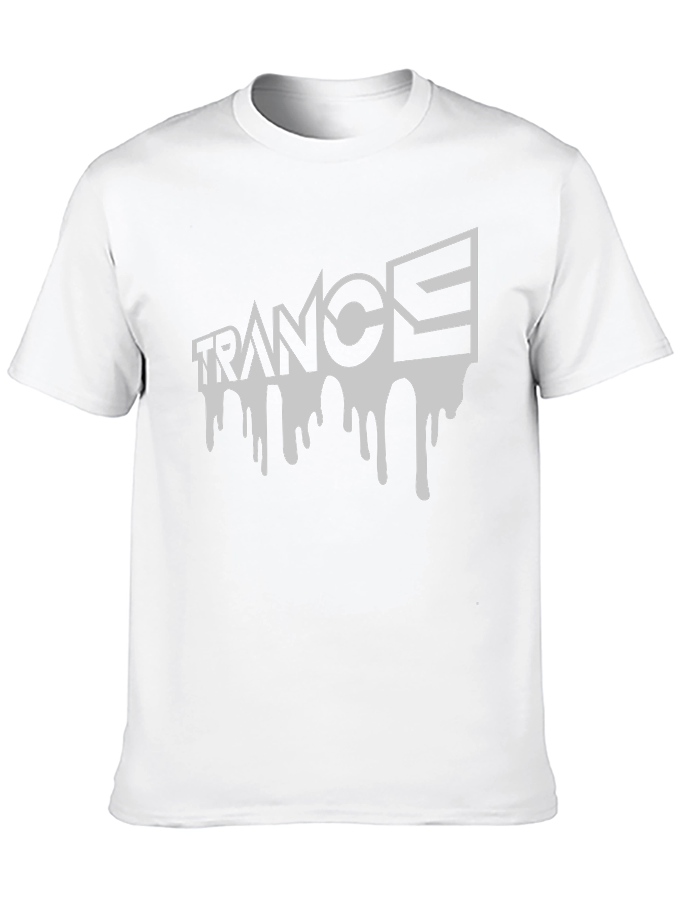 Trance Drip Tee - Black Graphic T-Shirt