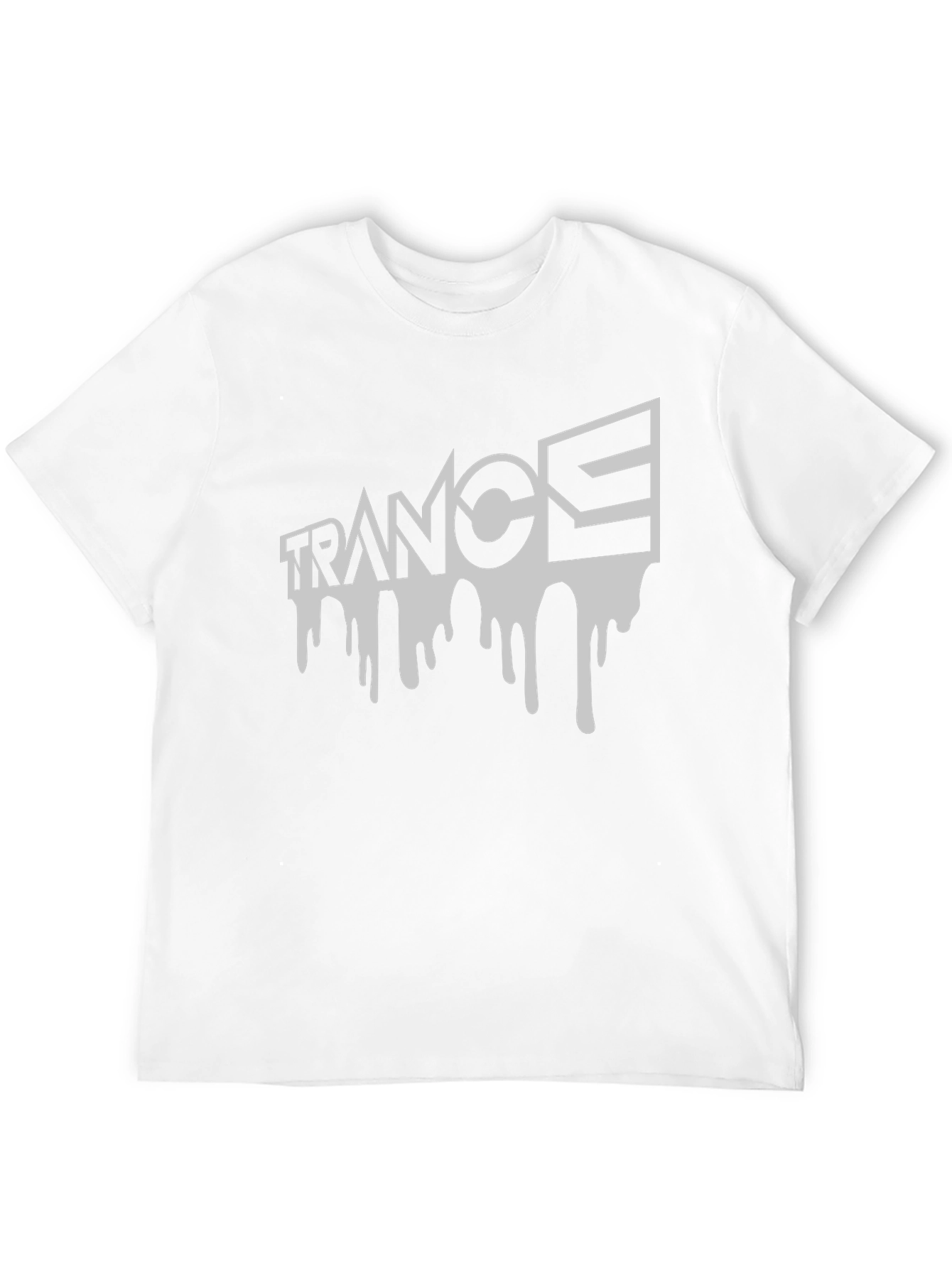 Trance Drip Tee - Black Graphic T-Shirt