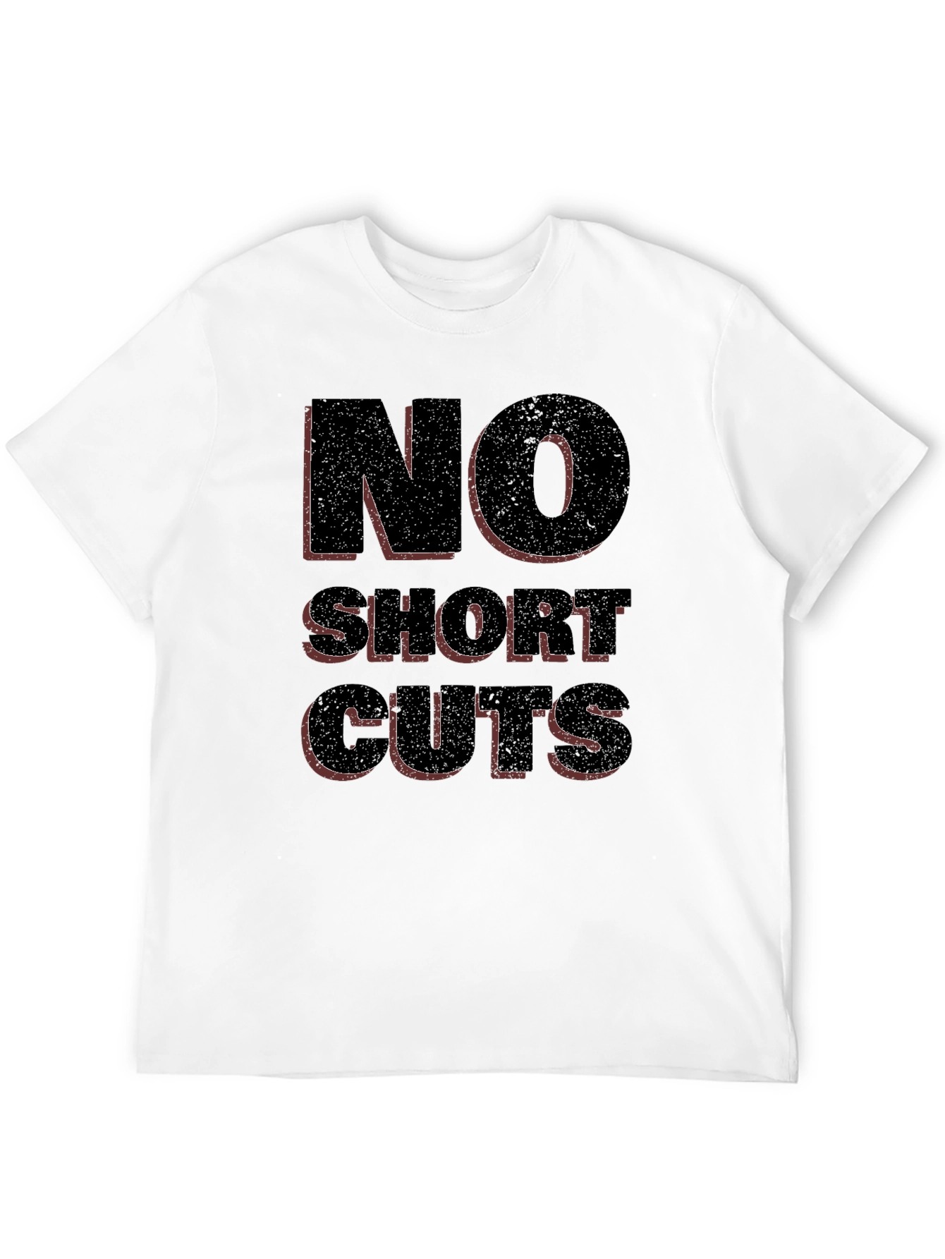 No Shortcuts Graphic Tee - Black