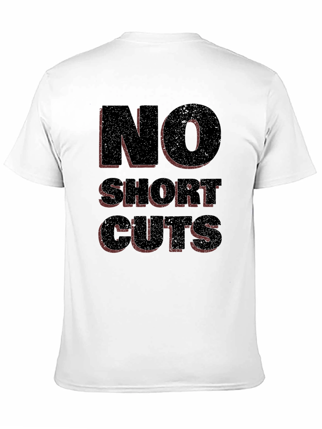 No Shortcuts Graphic Tee - Black