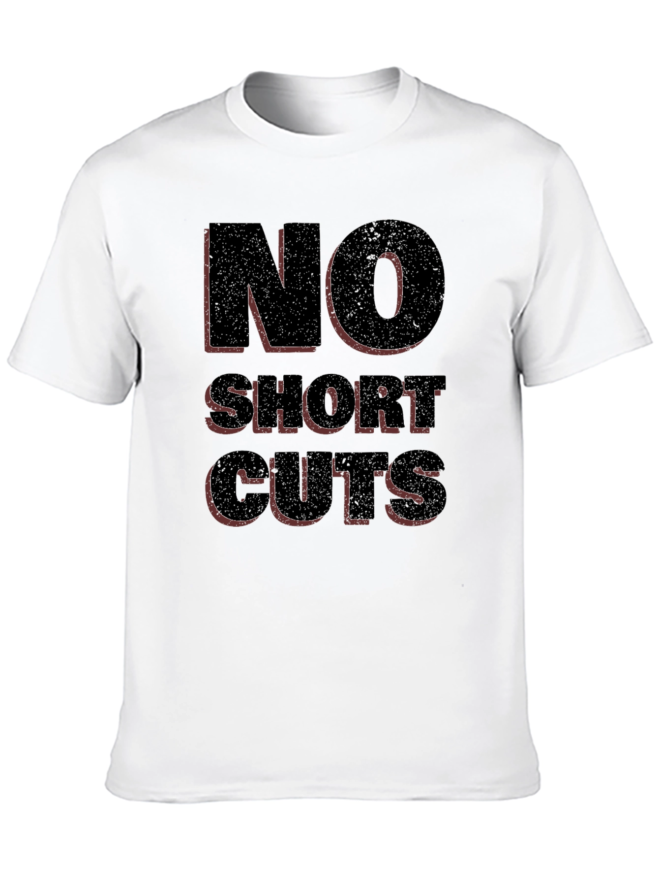 No Shortcuts Graphic Tee - Black