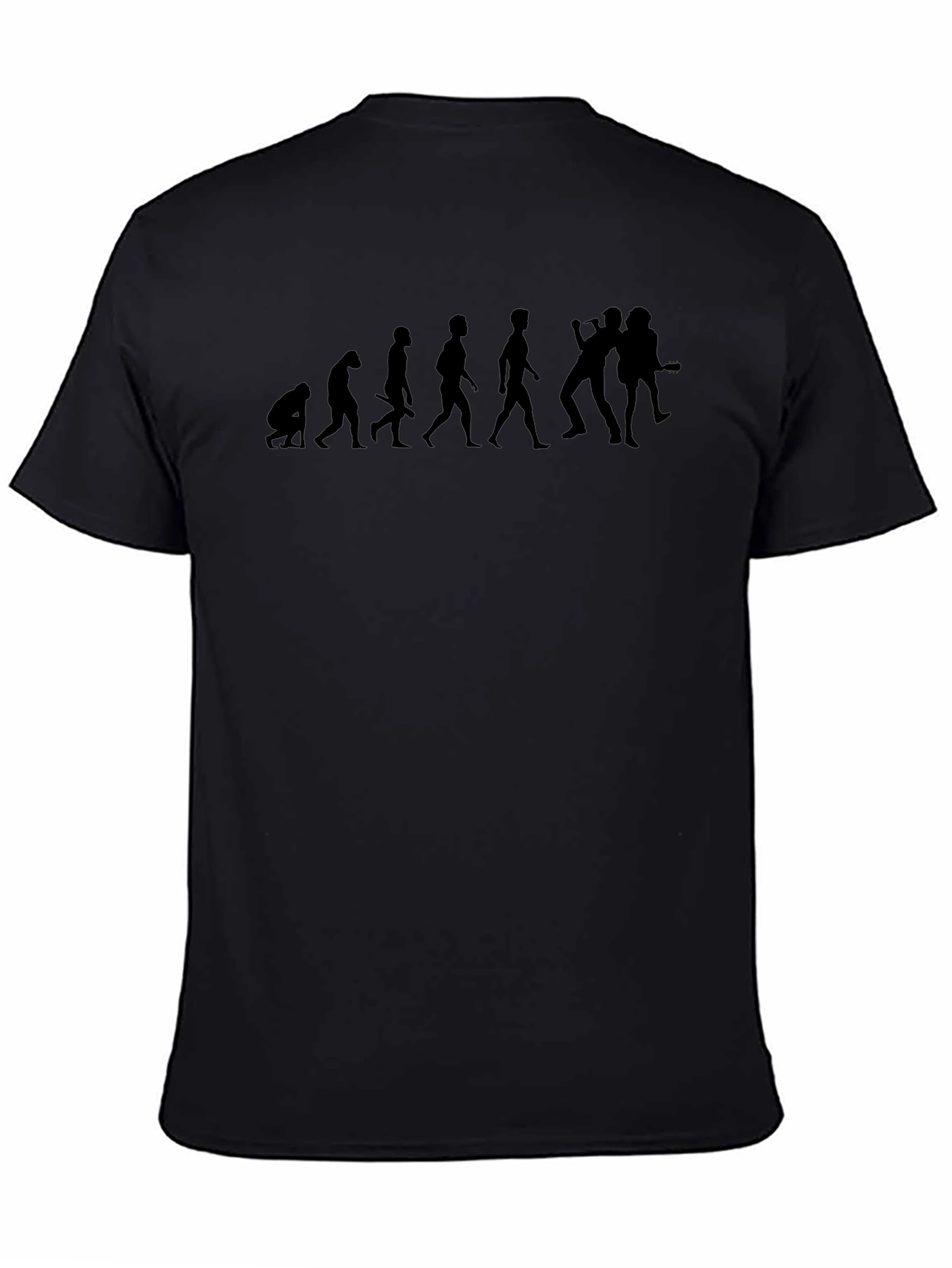 Evolution of Rock T-Shirt - Funny Band Tee