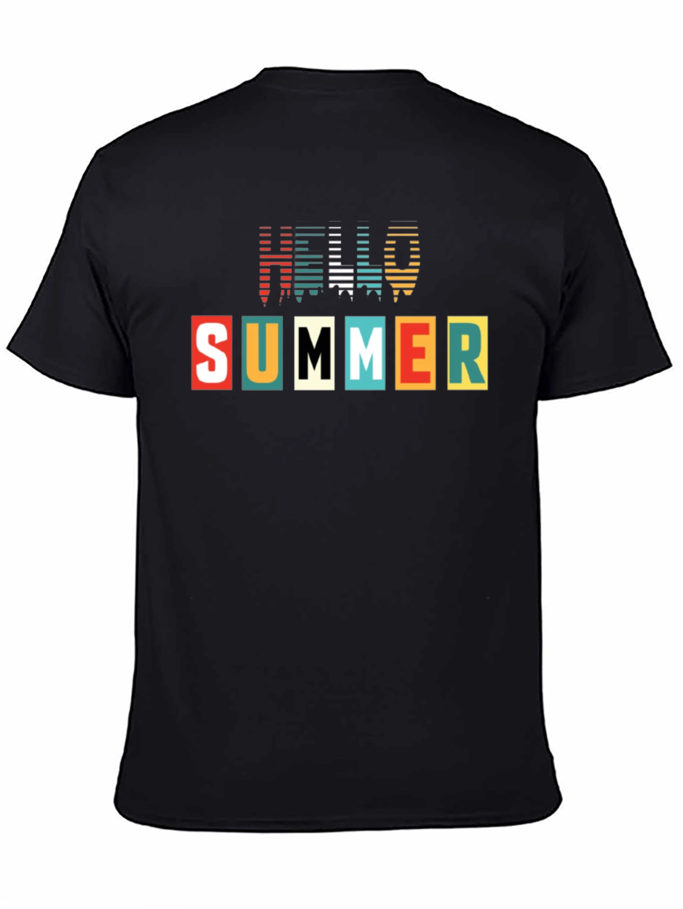 Hello Summer Graphic Print T-Shirt