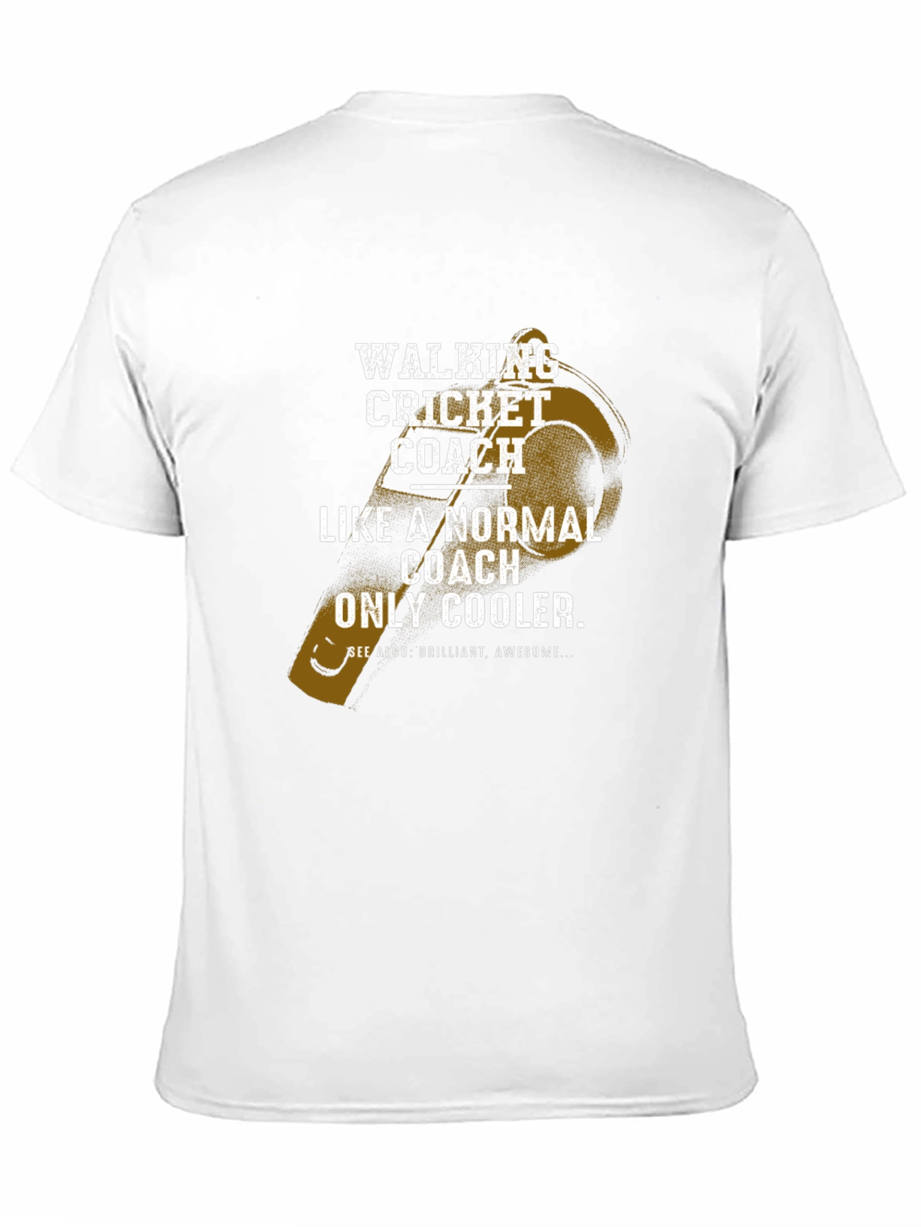 Walking Cricket Coach T-Shirt