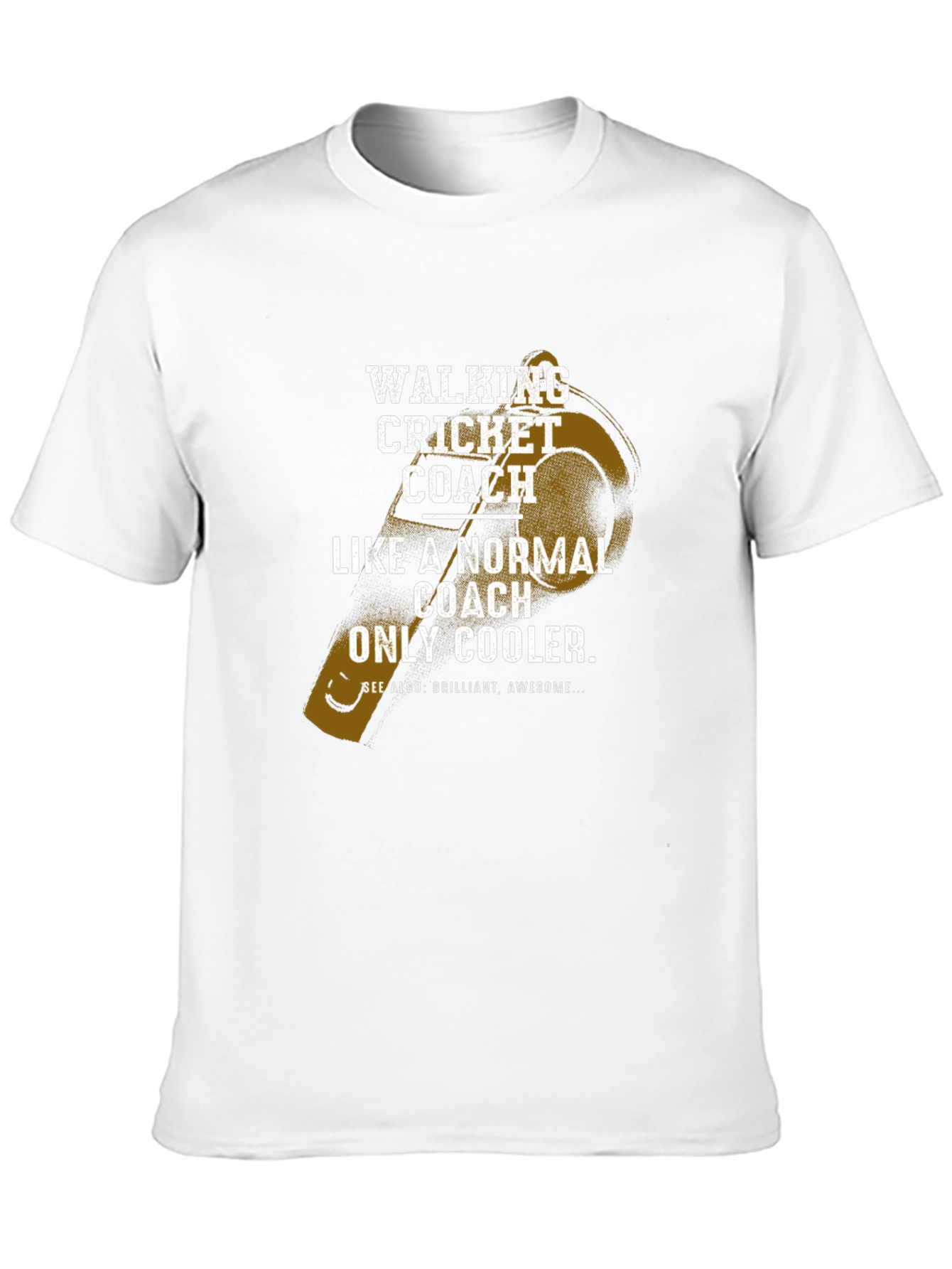 Walking Cricket Coach T-Shirt
