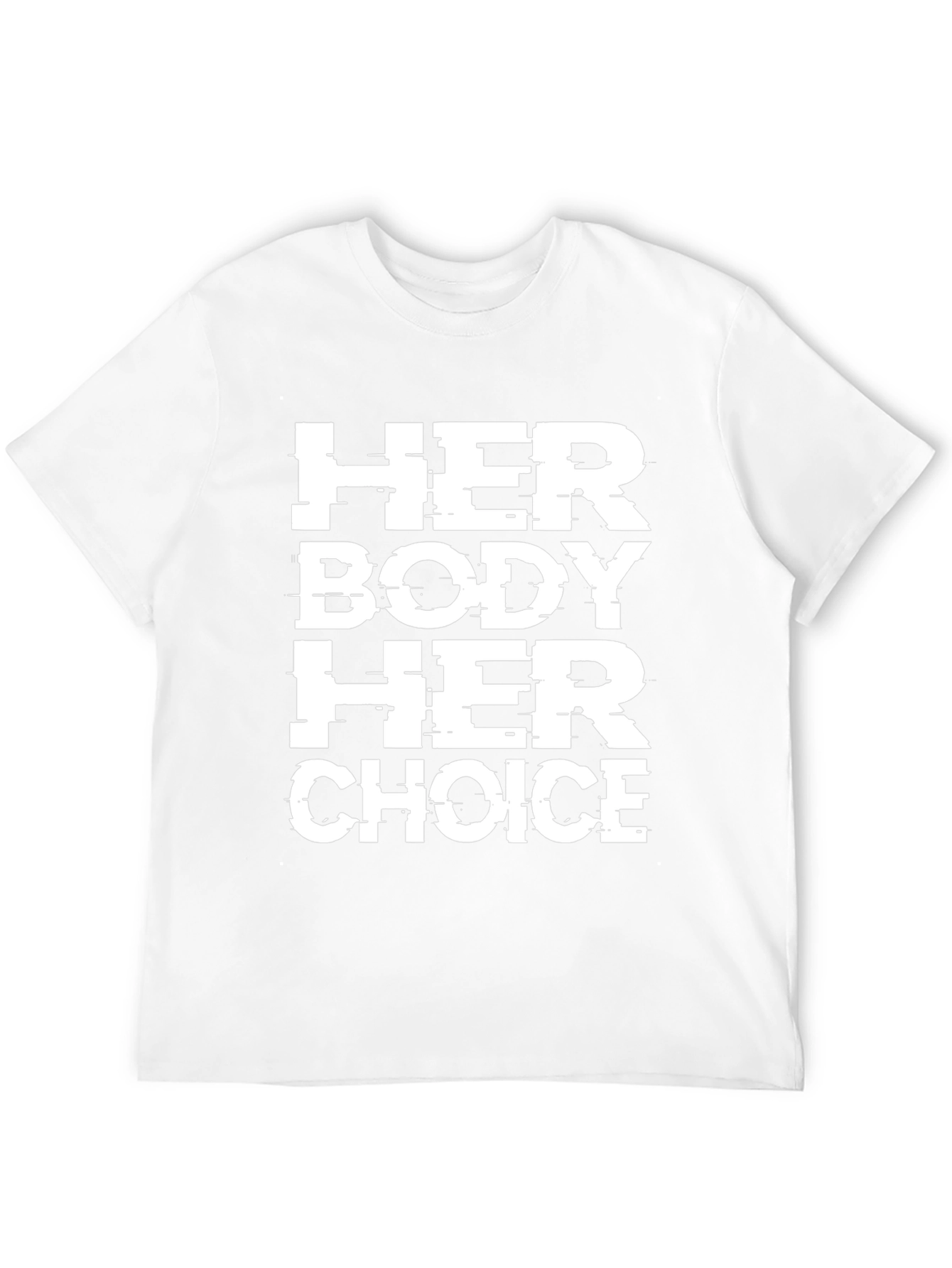 Her Body Her Choice Graphic Tee - Black
