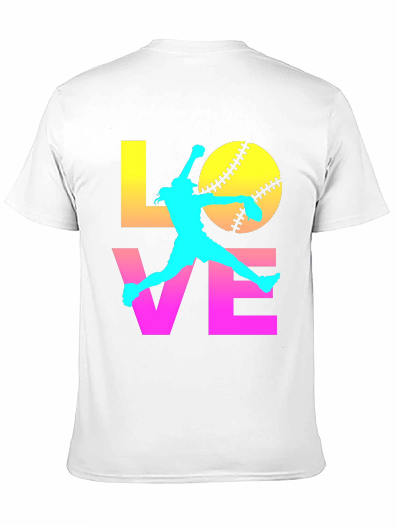 Softball Love Graphic Tee