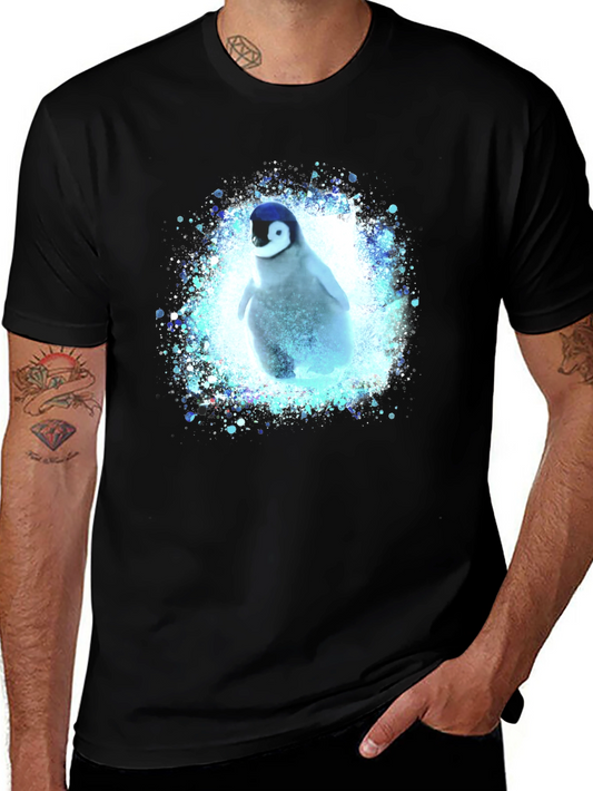 Penguin Splash Graphic T-Shirt