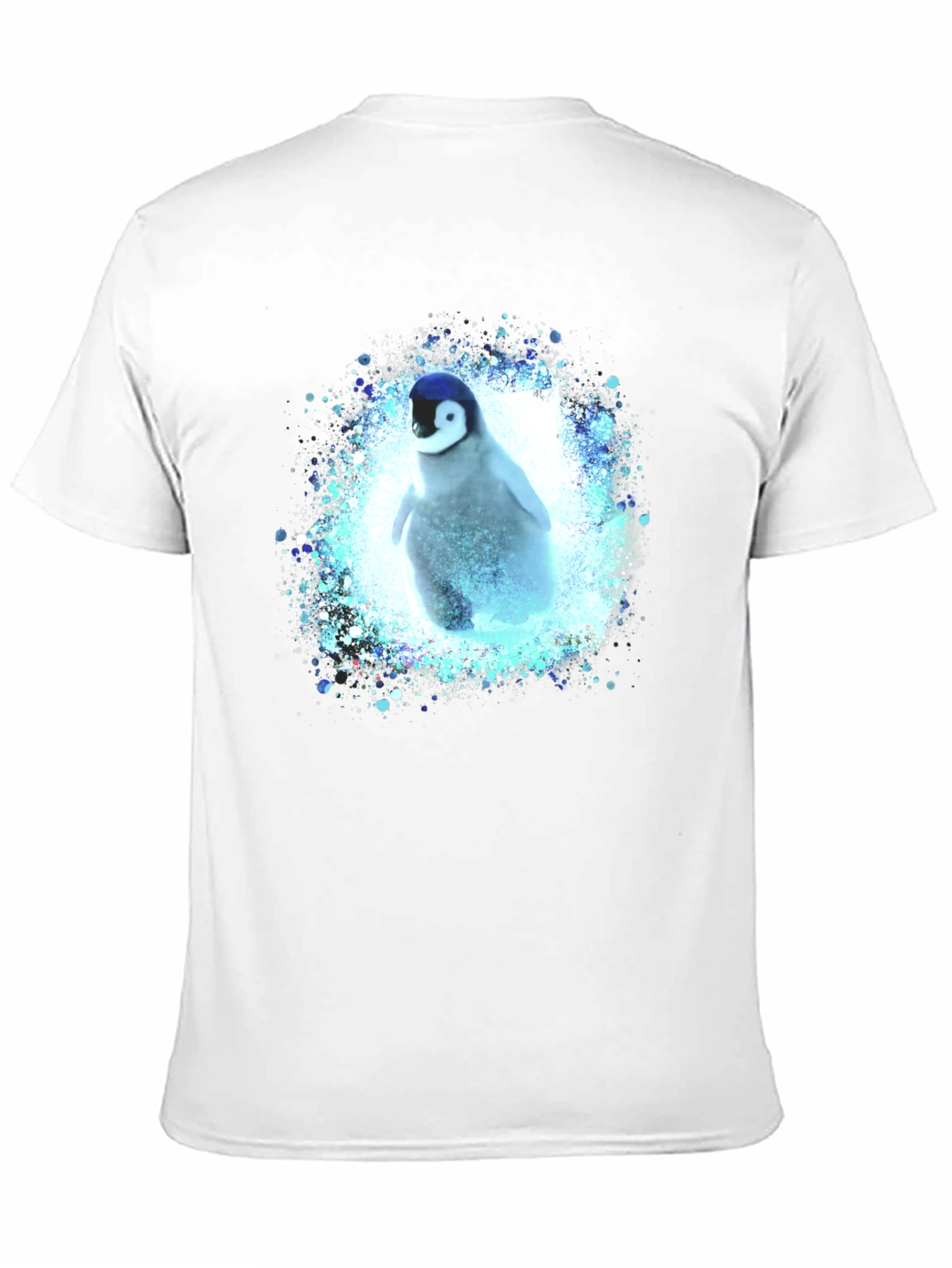 Penguin Splash Graphic T-Shirt