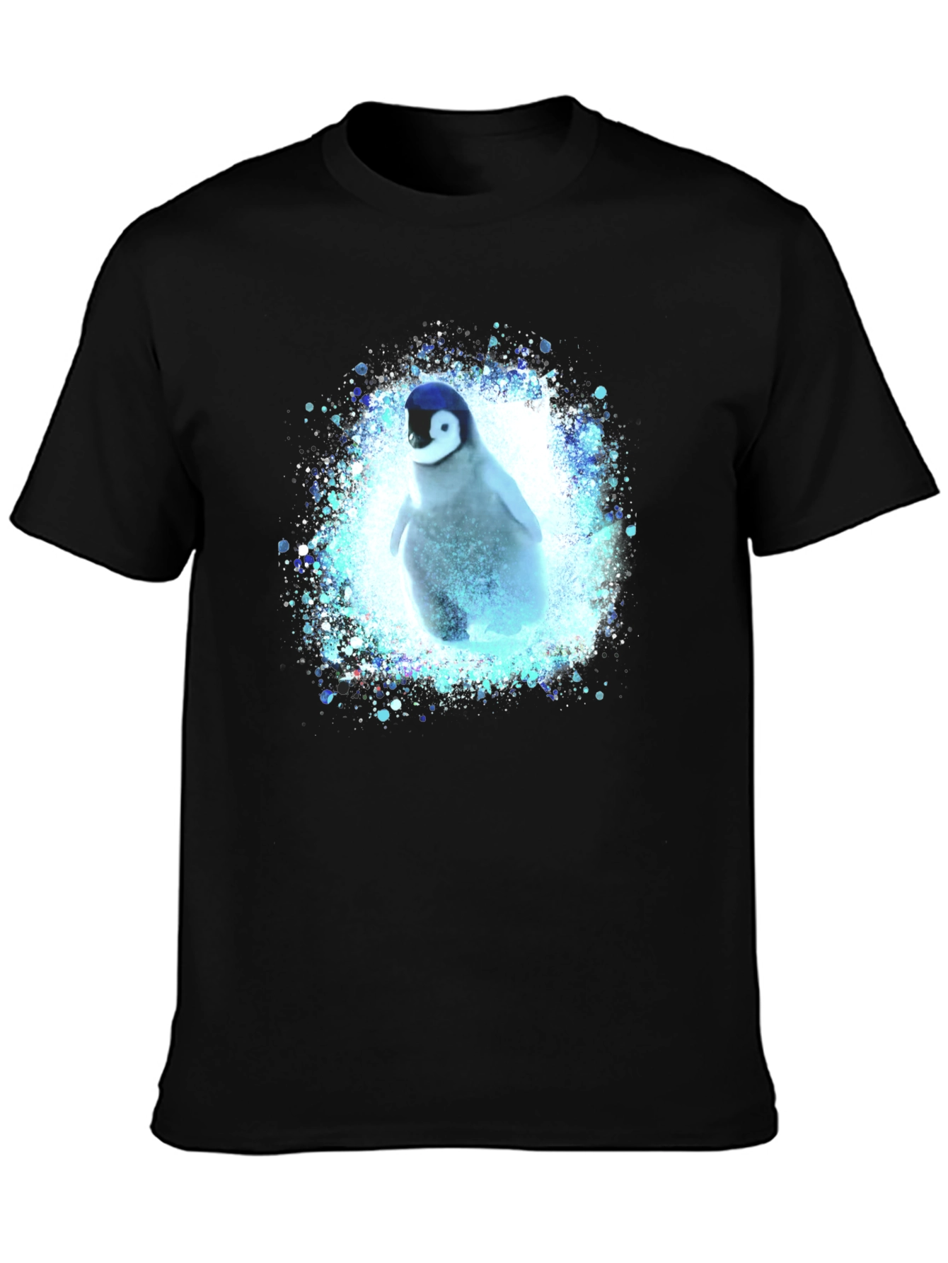 Penguin Splash Graphic T-Shirt