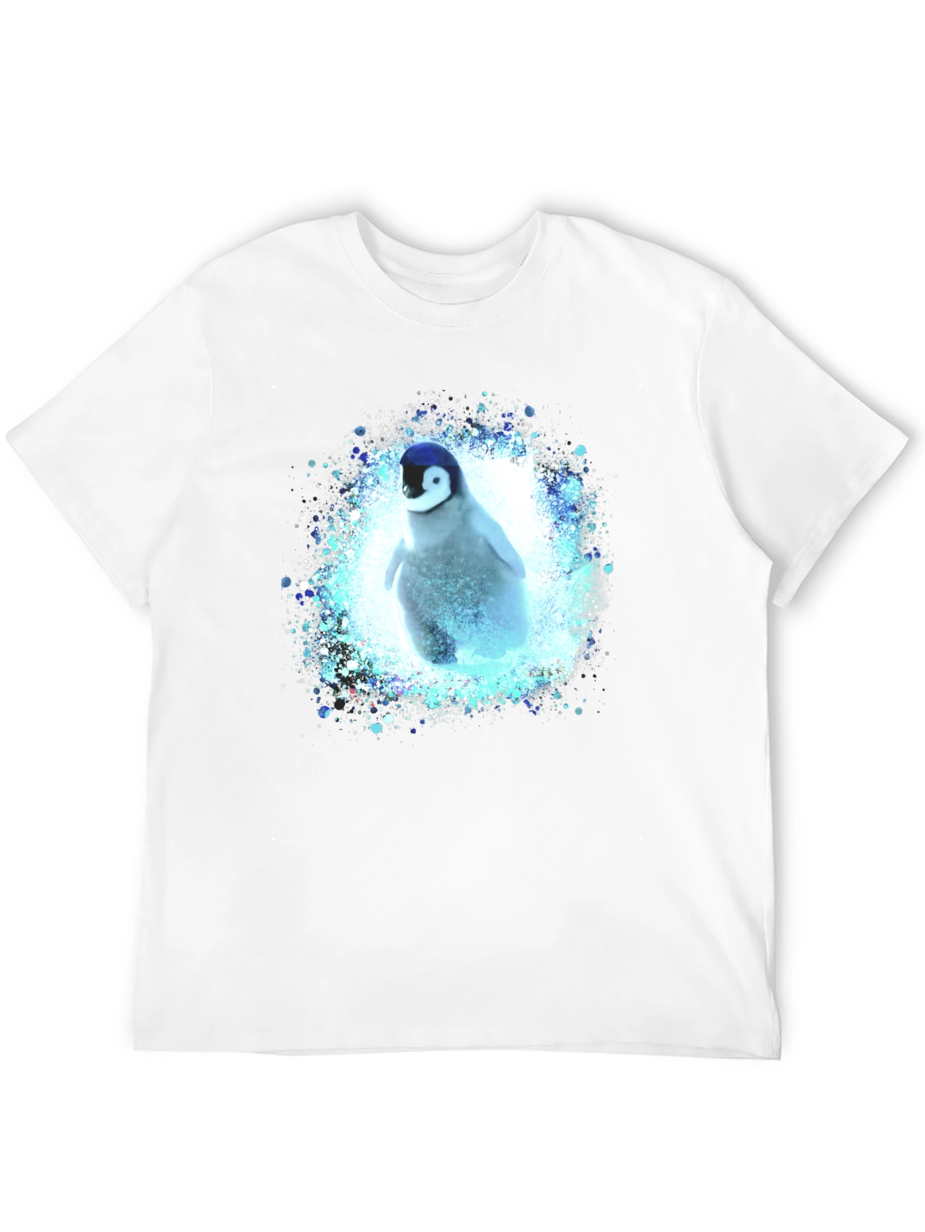 Penguin Splash Graphic T-Shirt