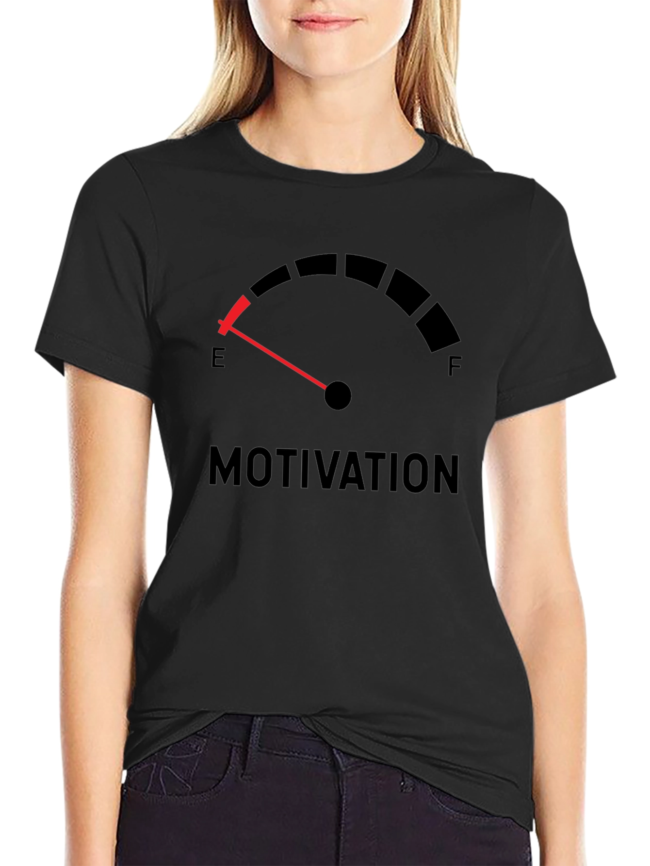 Motivation Empty Gauge Graphic T-Shirt