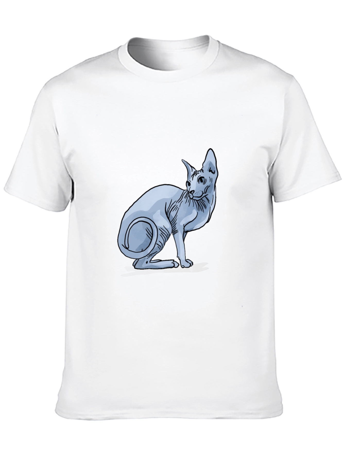 Sphynx Cat Graphic T-Shirt