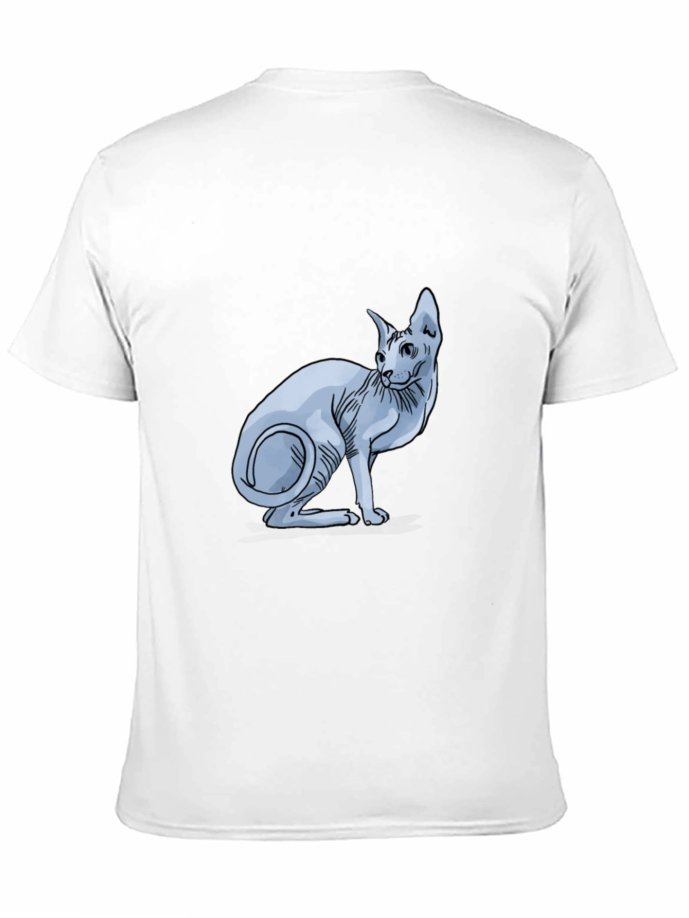 Sphynx Cat Graphic T-Shirt