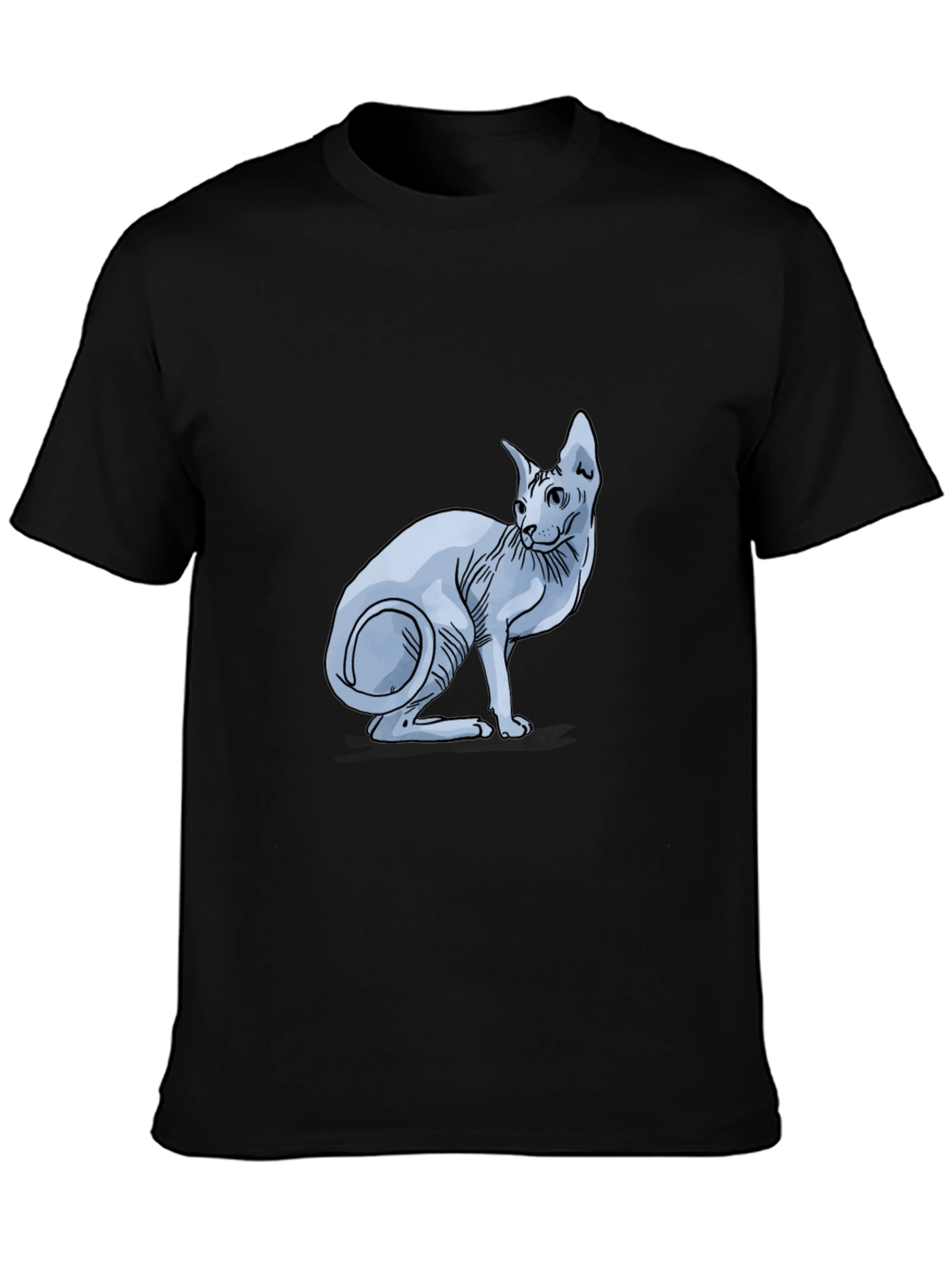 Sphynx Cat Graphic T-Shirt
