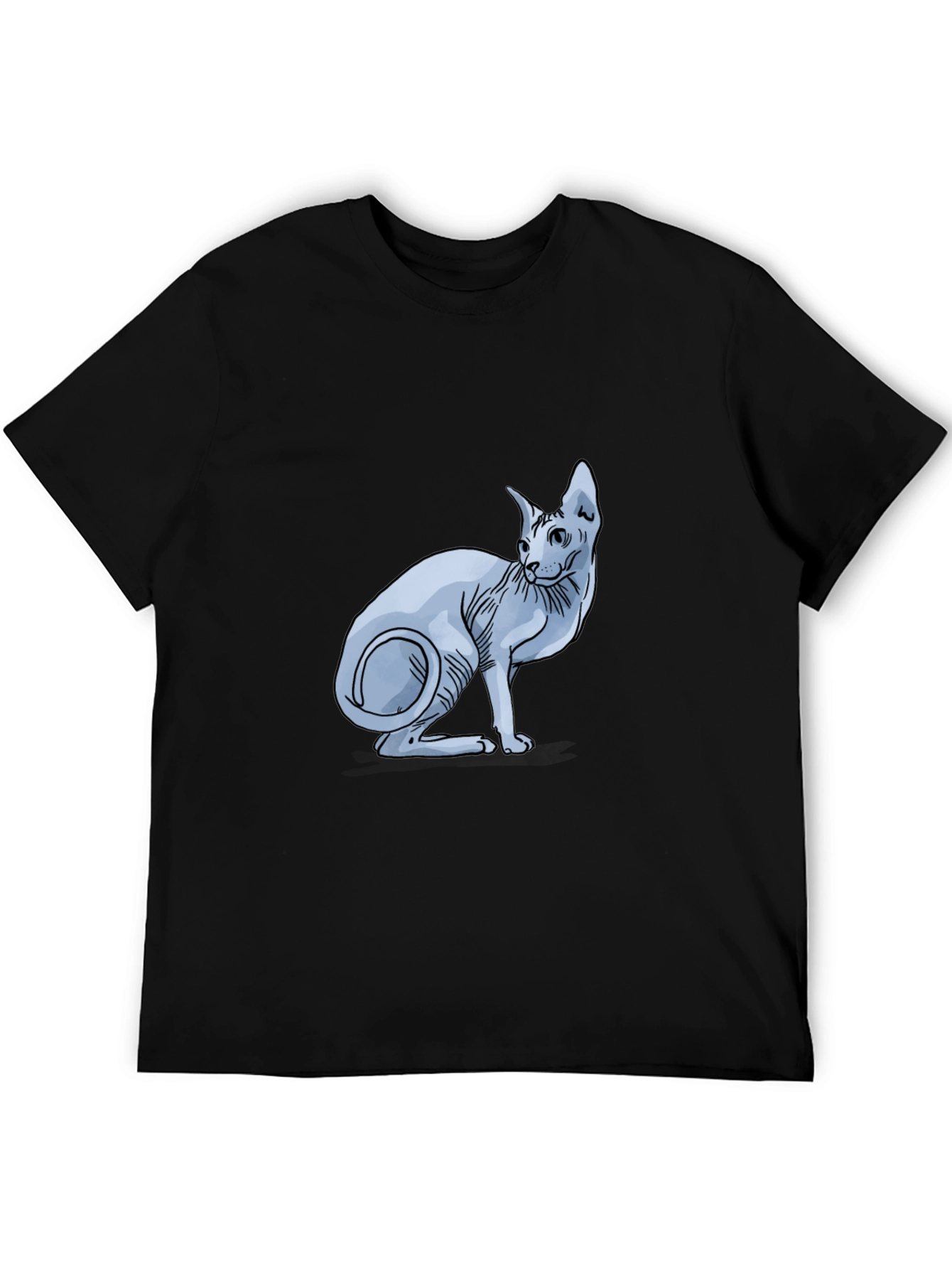 Sphynx Cat Graphic T-Shirt