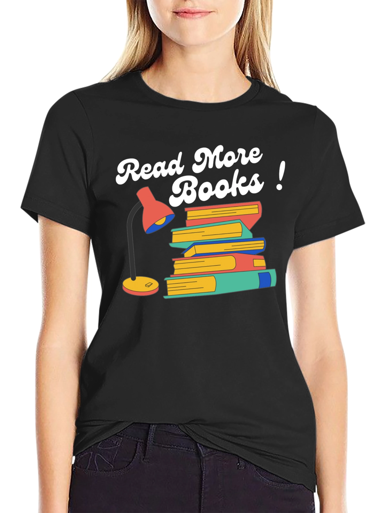 Read More Books Black T-Shirt