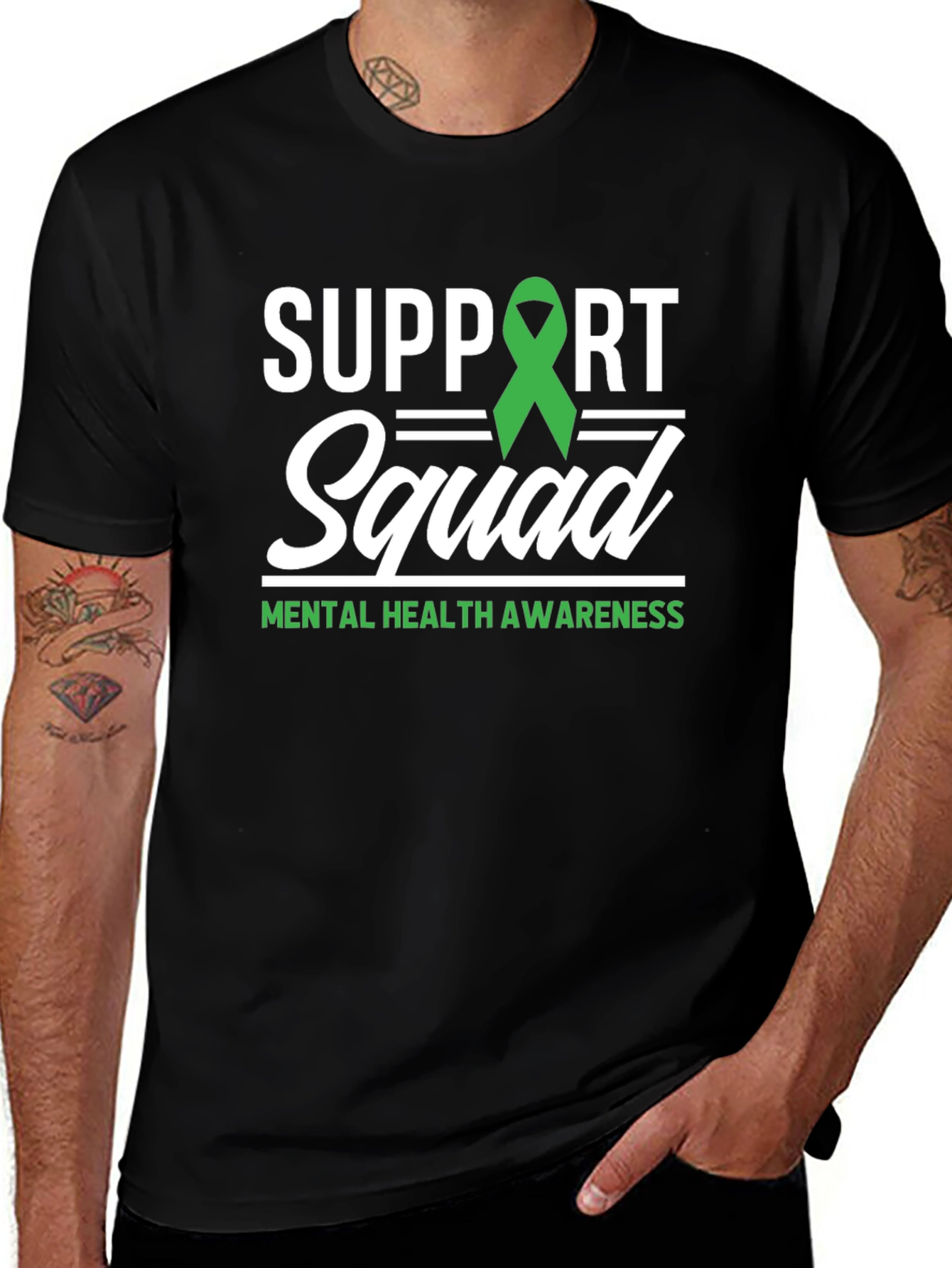 Support Squad Mental Health Awareness T-Shirt