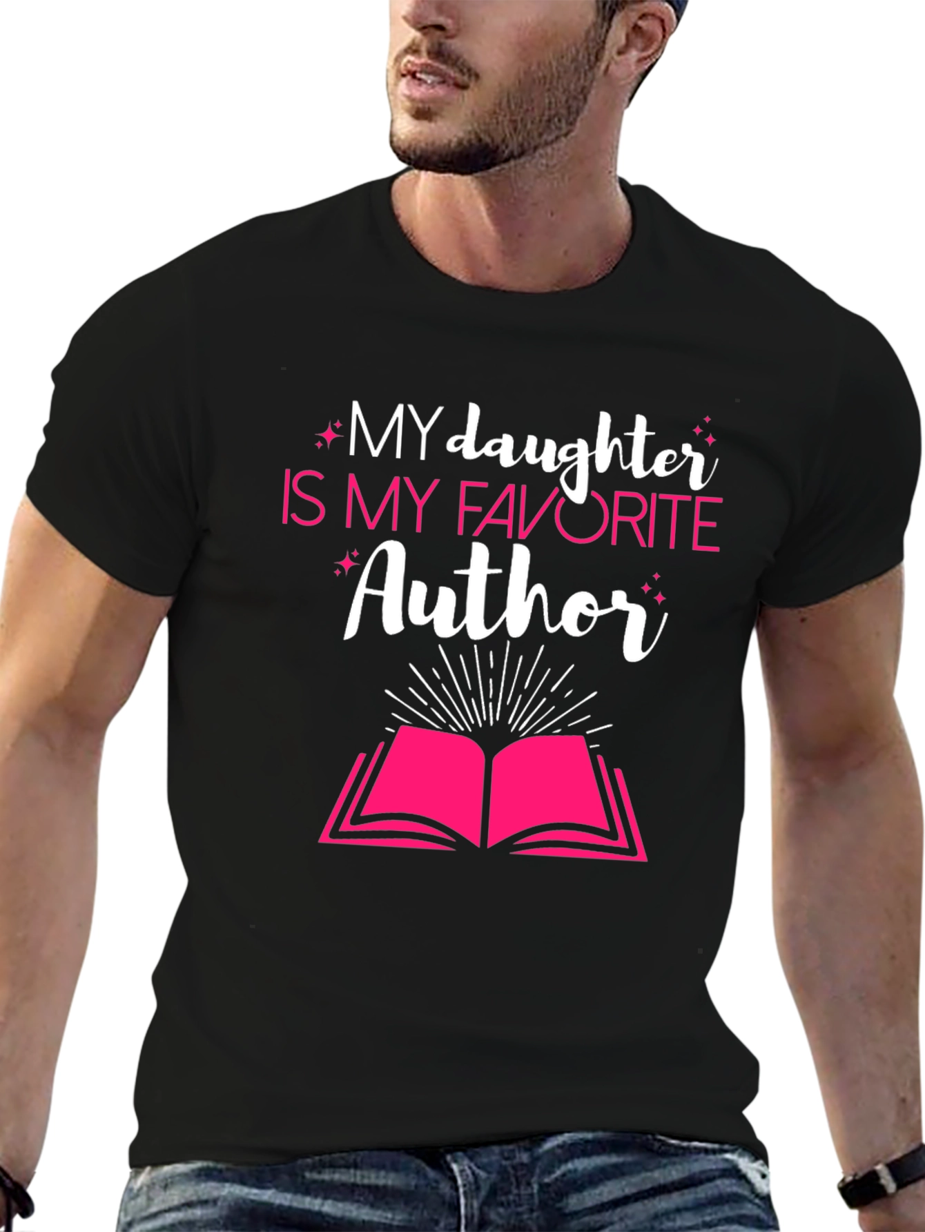 My Daughter is My Favorite Author T-Shirt
