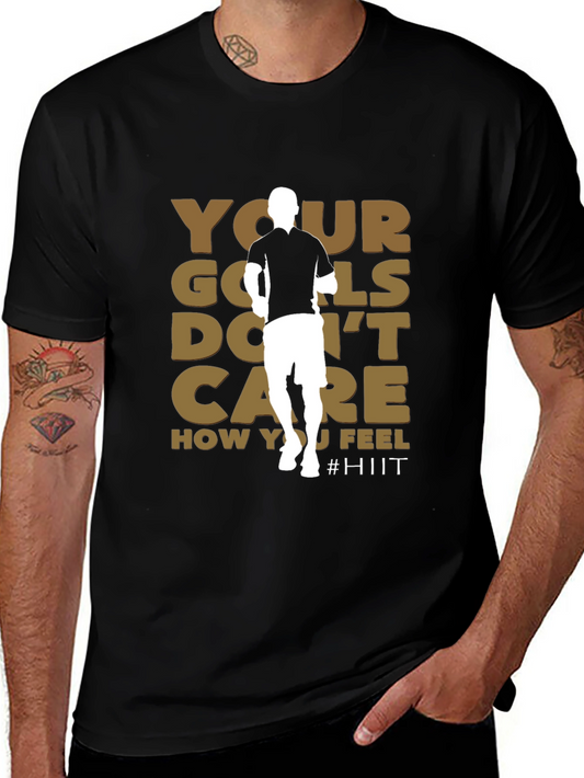 Motivational Workout T-Shirt - HIIT Training Apparel
