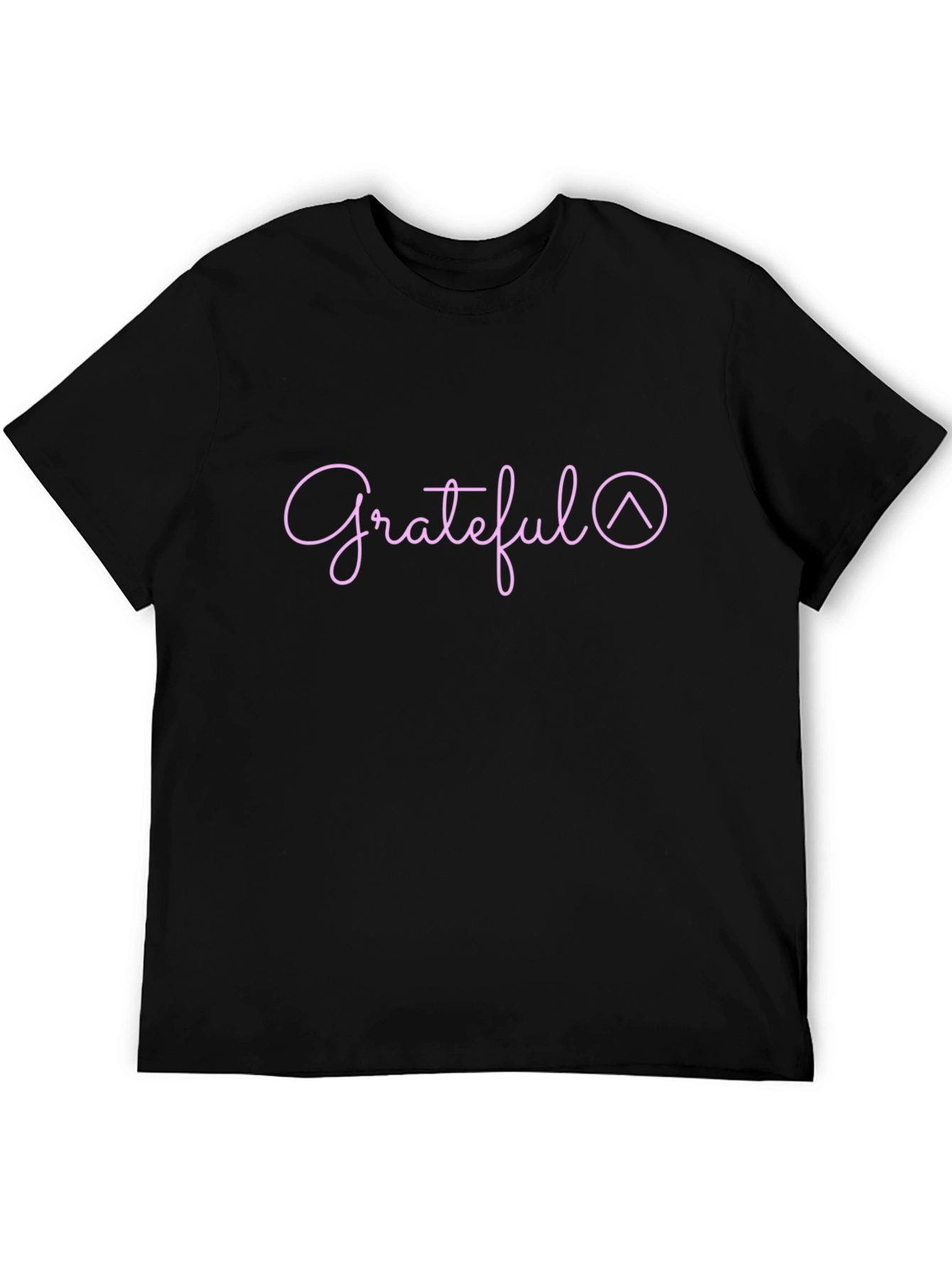 Grateful Black Crew Neck T-Shirt