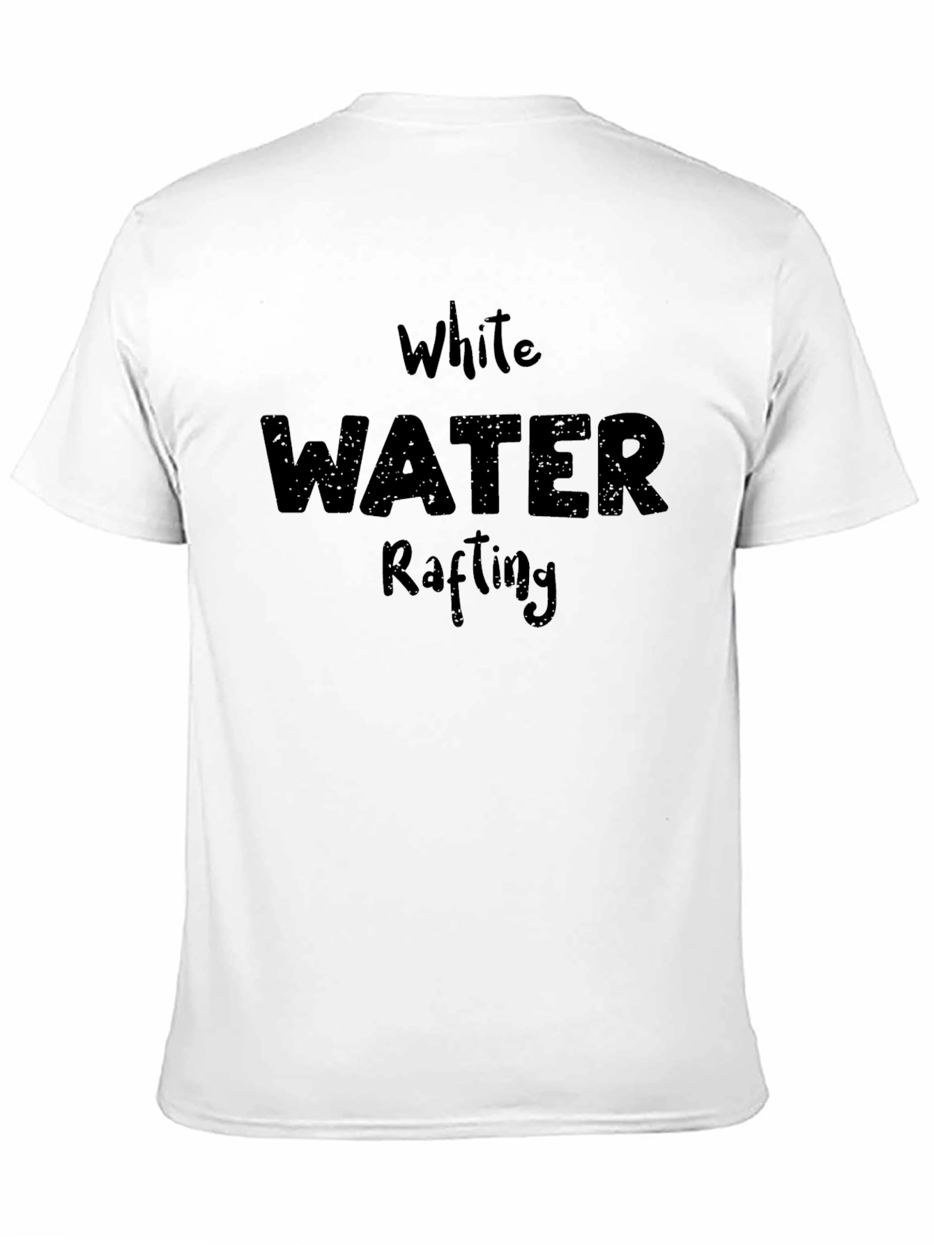 White Water Rafting Graphic Tee Shirt for Men