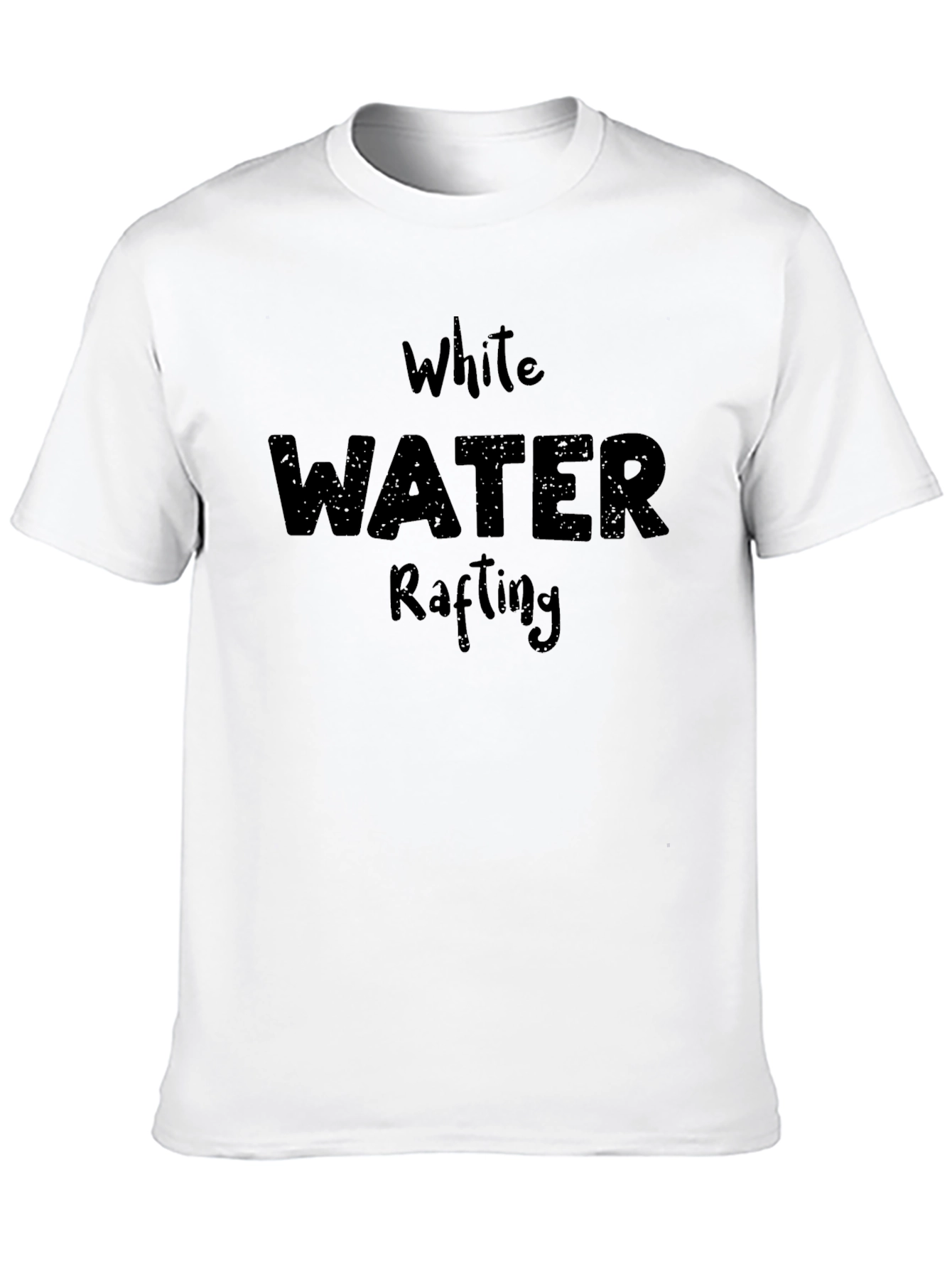 White Water Rafting Graphic Tee Shirt for Men