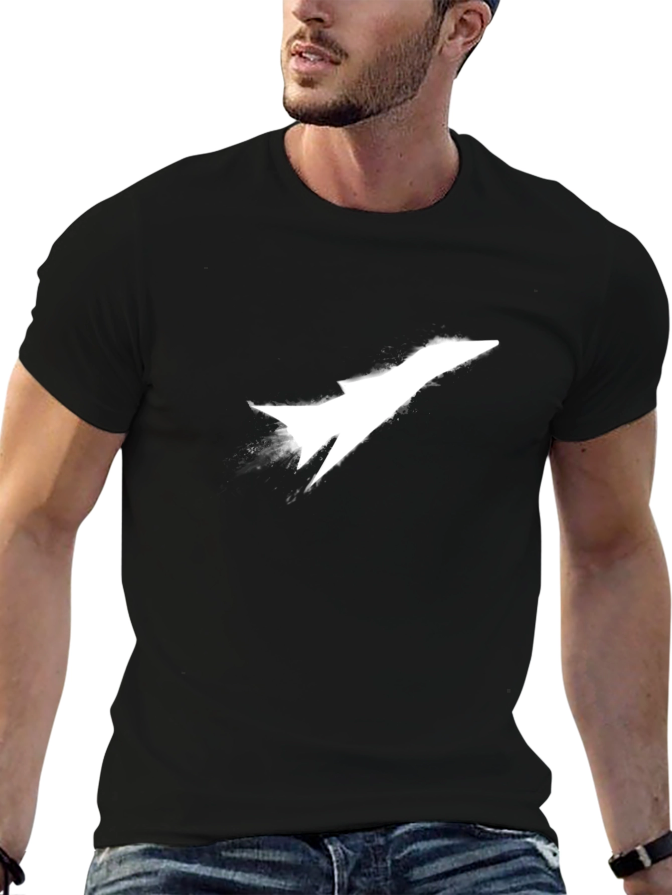 Jet Stream T-Shirt - Graphic Tee Modern Design