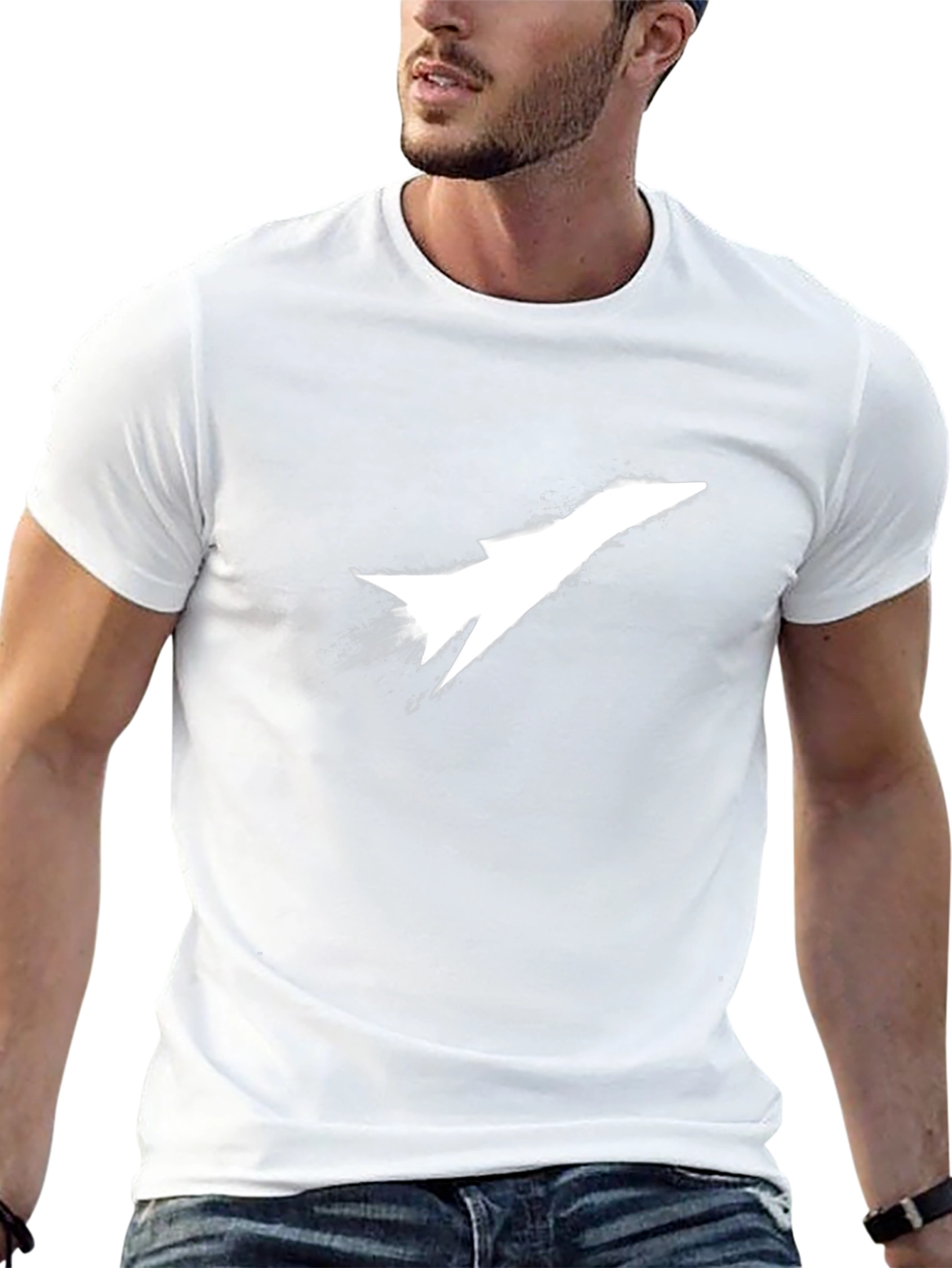 Jet Stream T-Shirt - Graphic Tee Modern Design